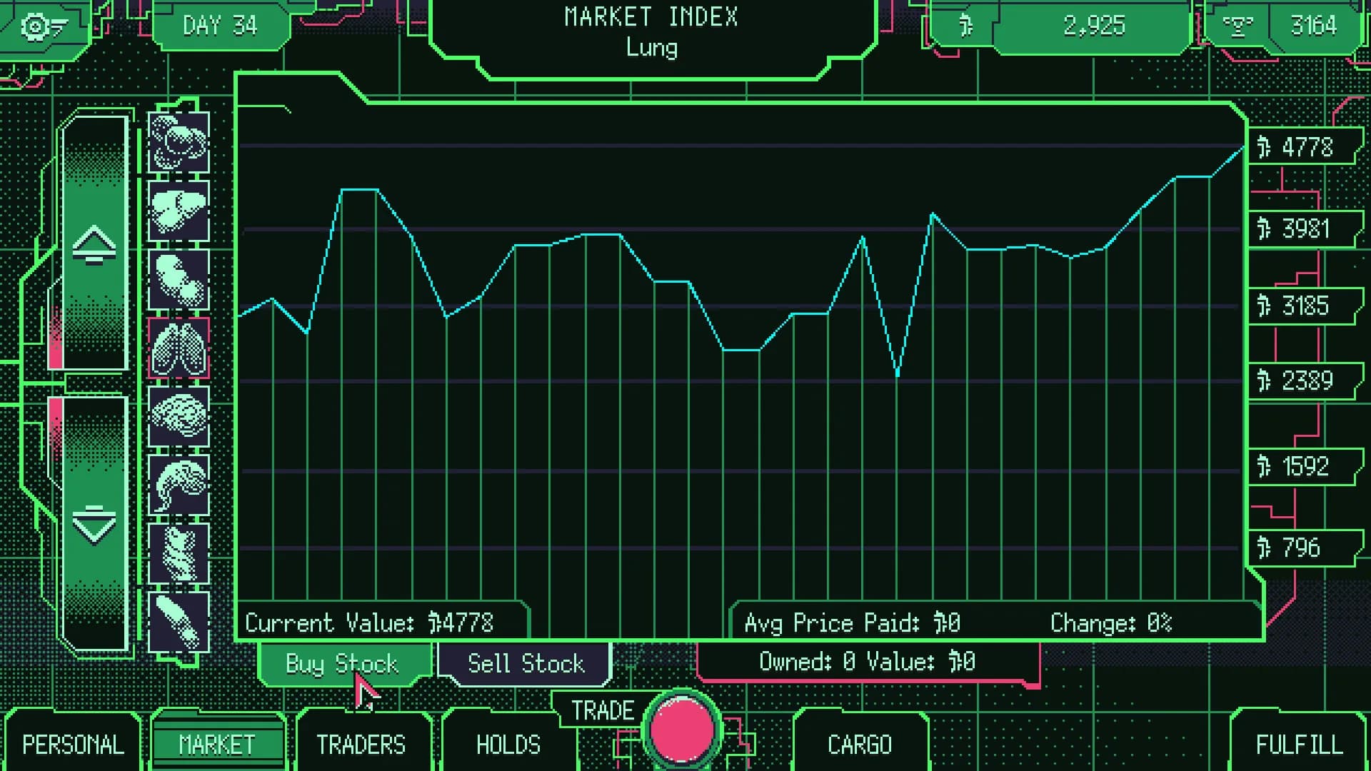 Space Warlord Organ Trading Simulator görsel 4