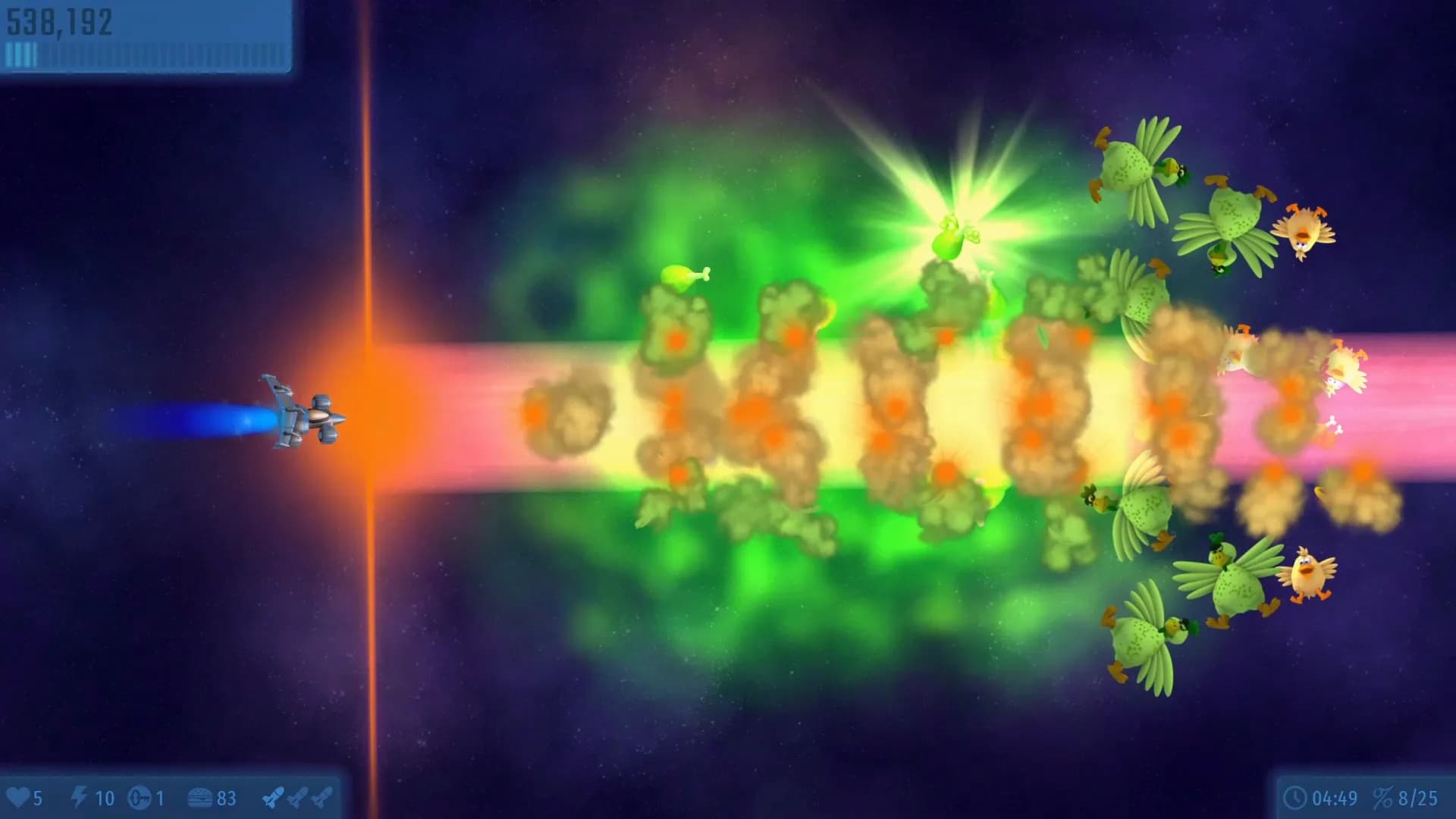 Chicken Invaders Universe görsel 7