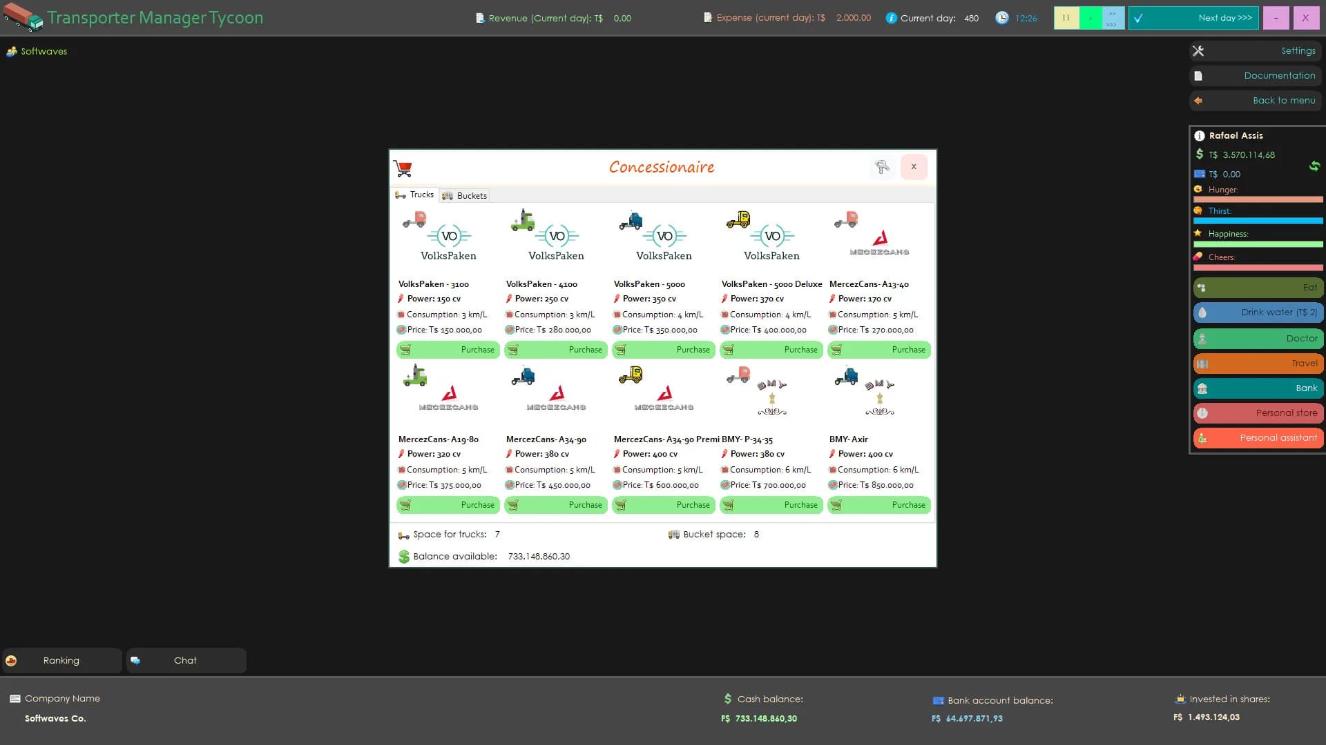 Transporter Manager Tycoon görsel 3