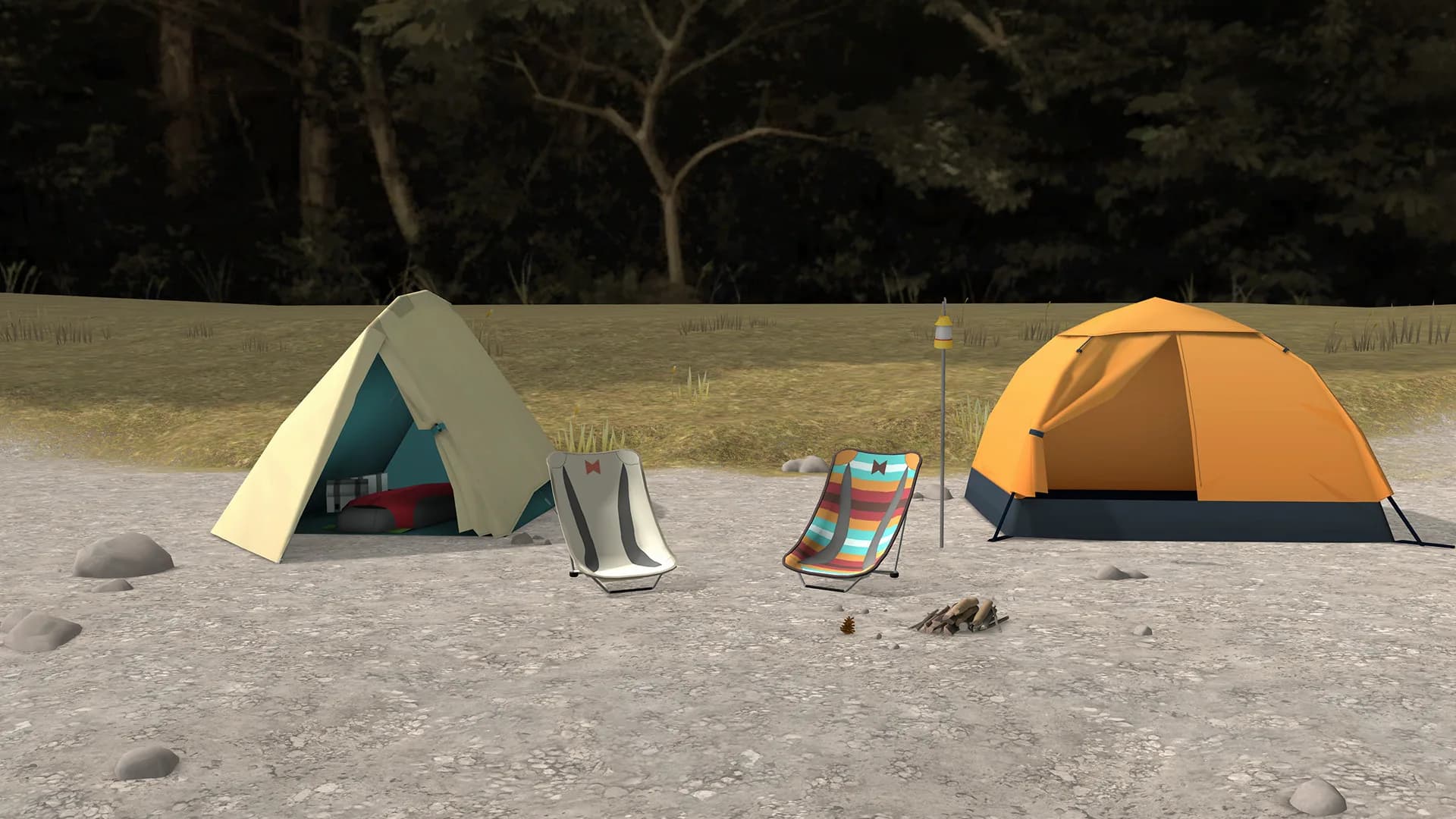 Laid-Back Camp - Virtual - Lake Motosu görsel 9