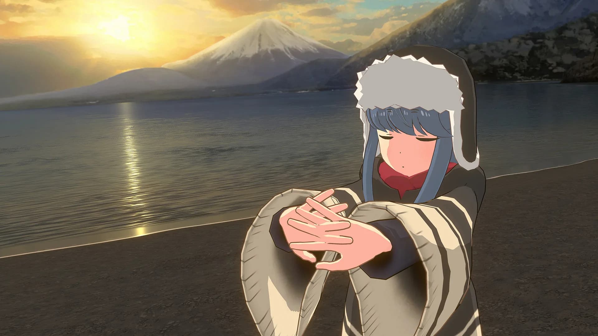 Laid-Back Camp - Virtual - Lake Motosu görsel 11