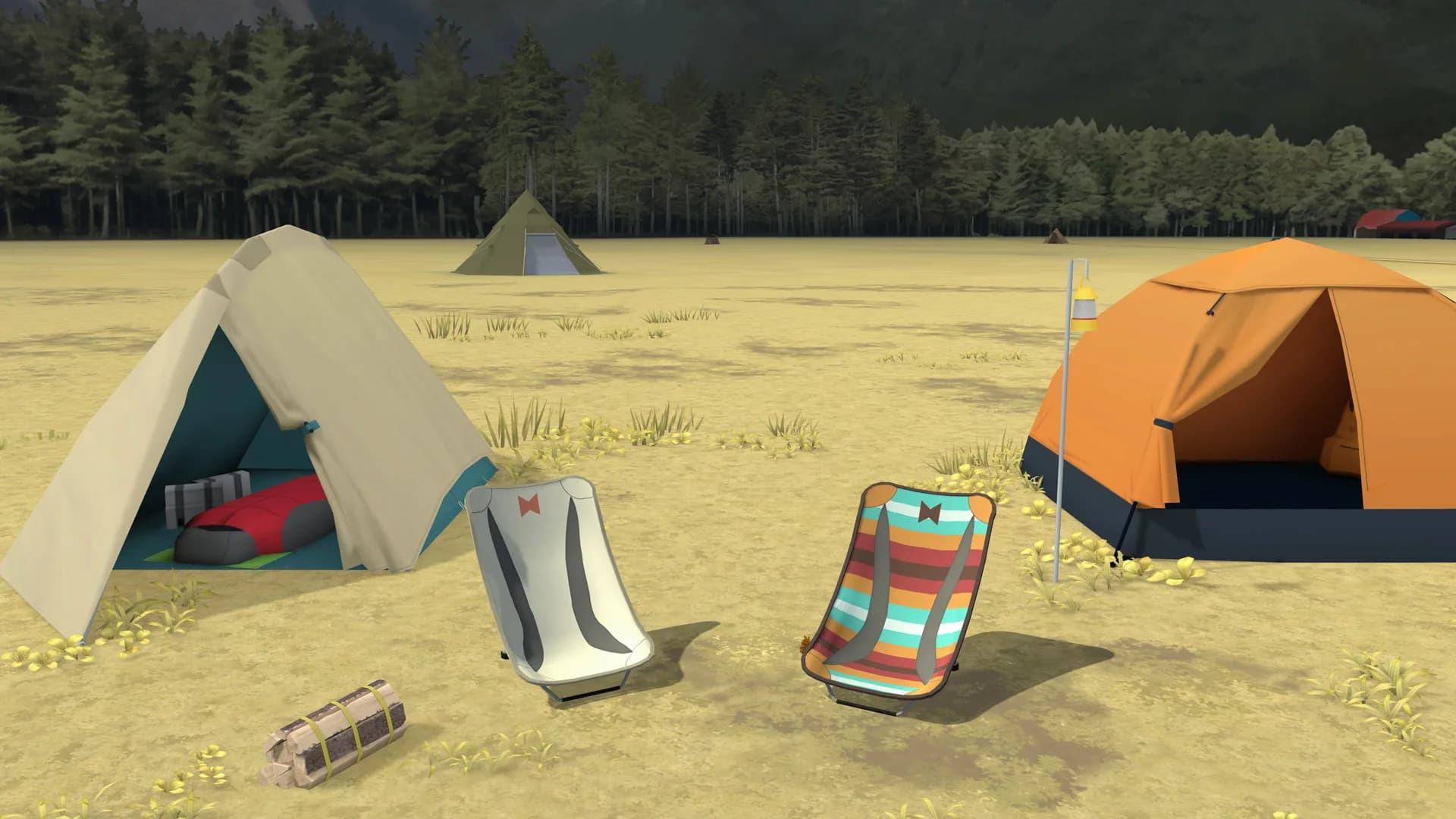 Laid-Back Camp - Virtual - Fumoto Campsite görsel 10