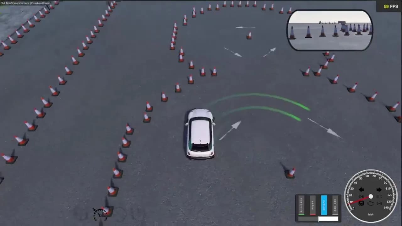 Virtual Driving School görsel 19