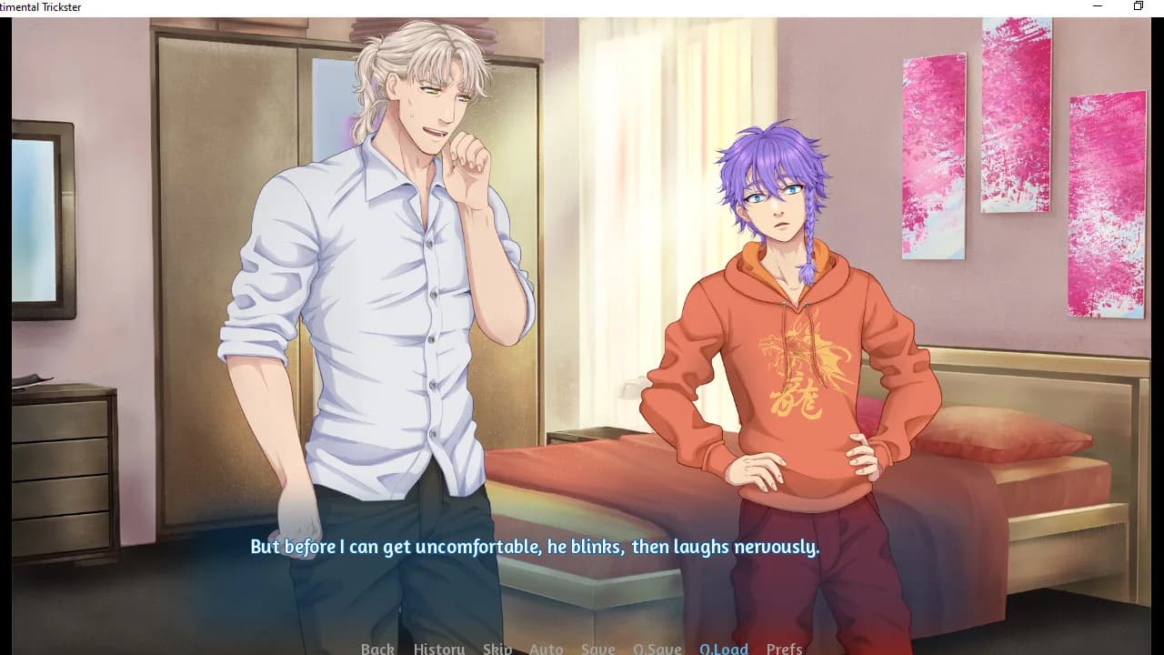Sentimental Trickster: Yaoi BL Gay Visual Novel görsel 4