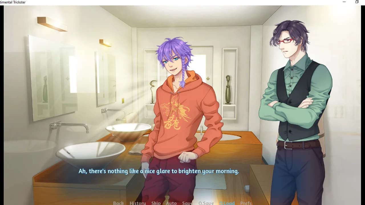 Sentimental Trickster: Yaoi BL Gay Visual Novel görsel 5