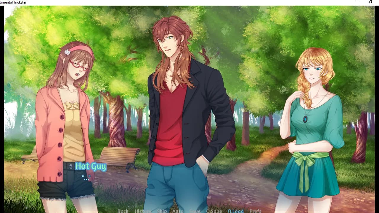 Sentimental Trickster: Yaoi BL Gay Visual Novel görsel 6