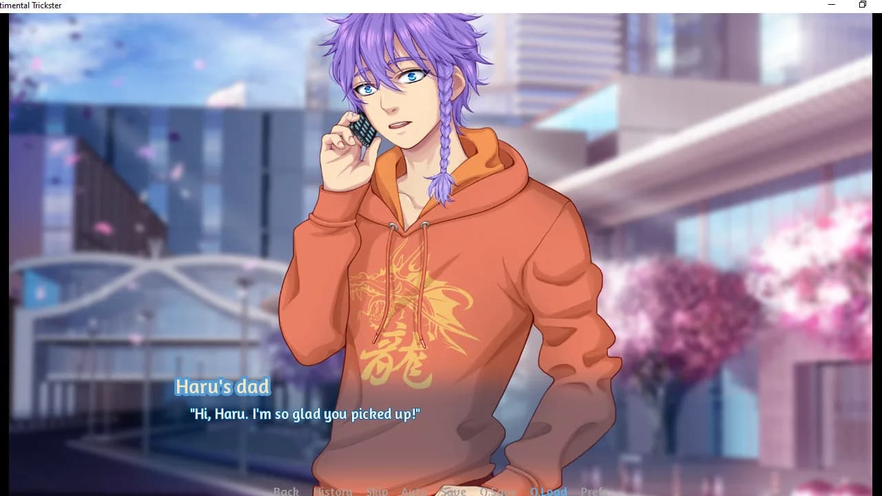 Sentimental Trickster: Yaoi BL Gay Visual Novel görsel 7