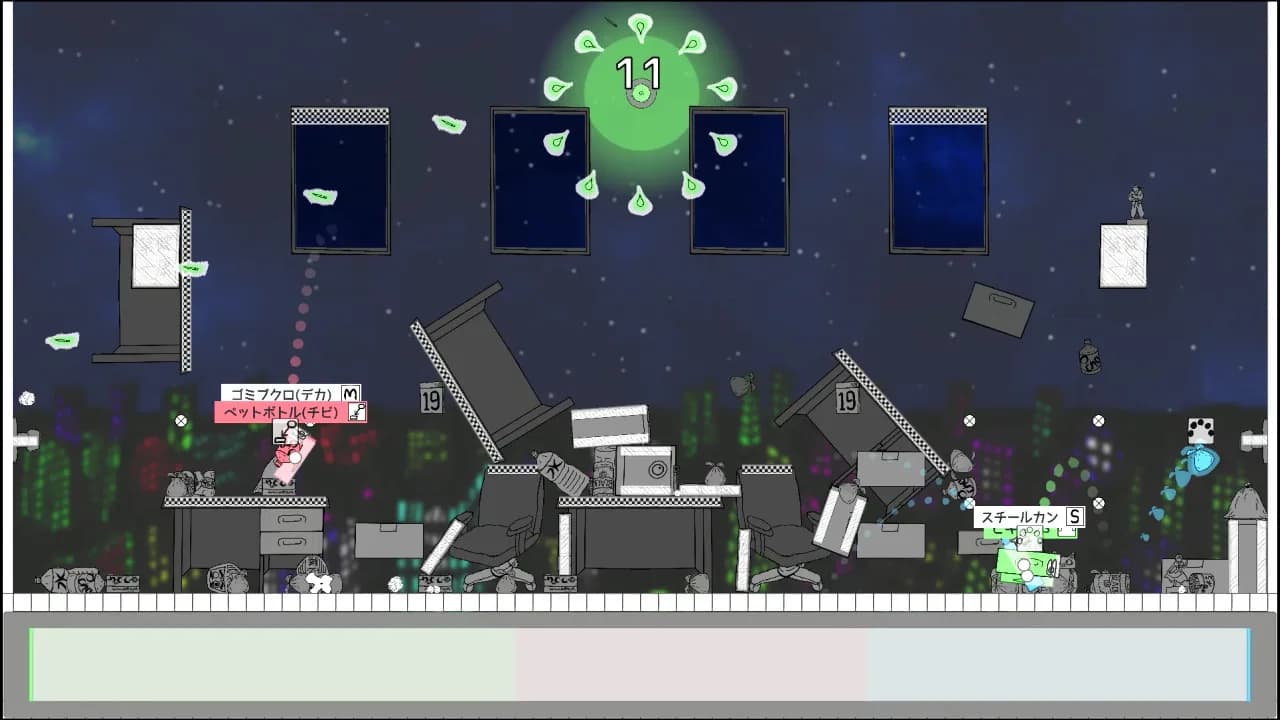 Cleaning Robot Match "Scatter Battlers" görsel 4