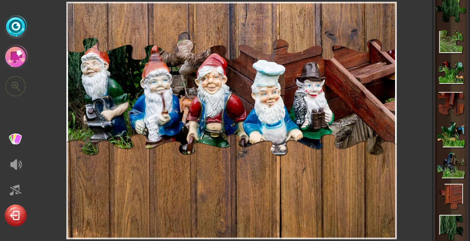 Gnome Jigsaw Puzzles görsel 2