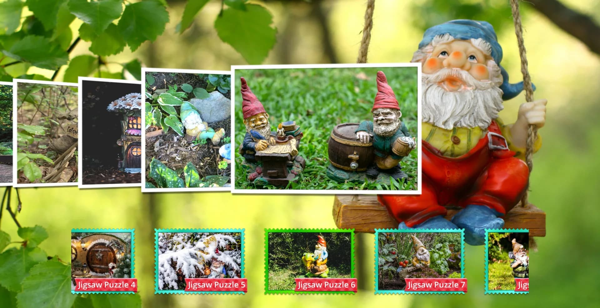 Gnome Jigsaw Puzzles görsel 6