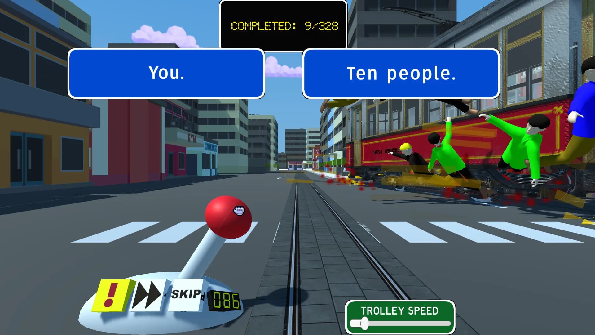 The Trolley Problem Game görsel 5