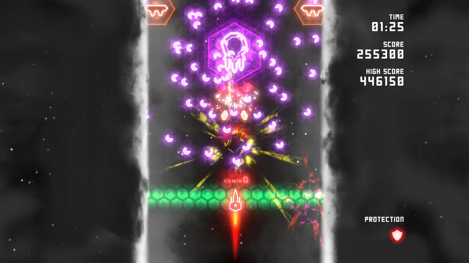 Neon Ships: The Type'em Up Shooter görsel 5