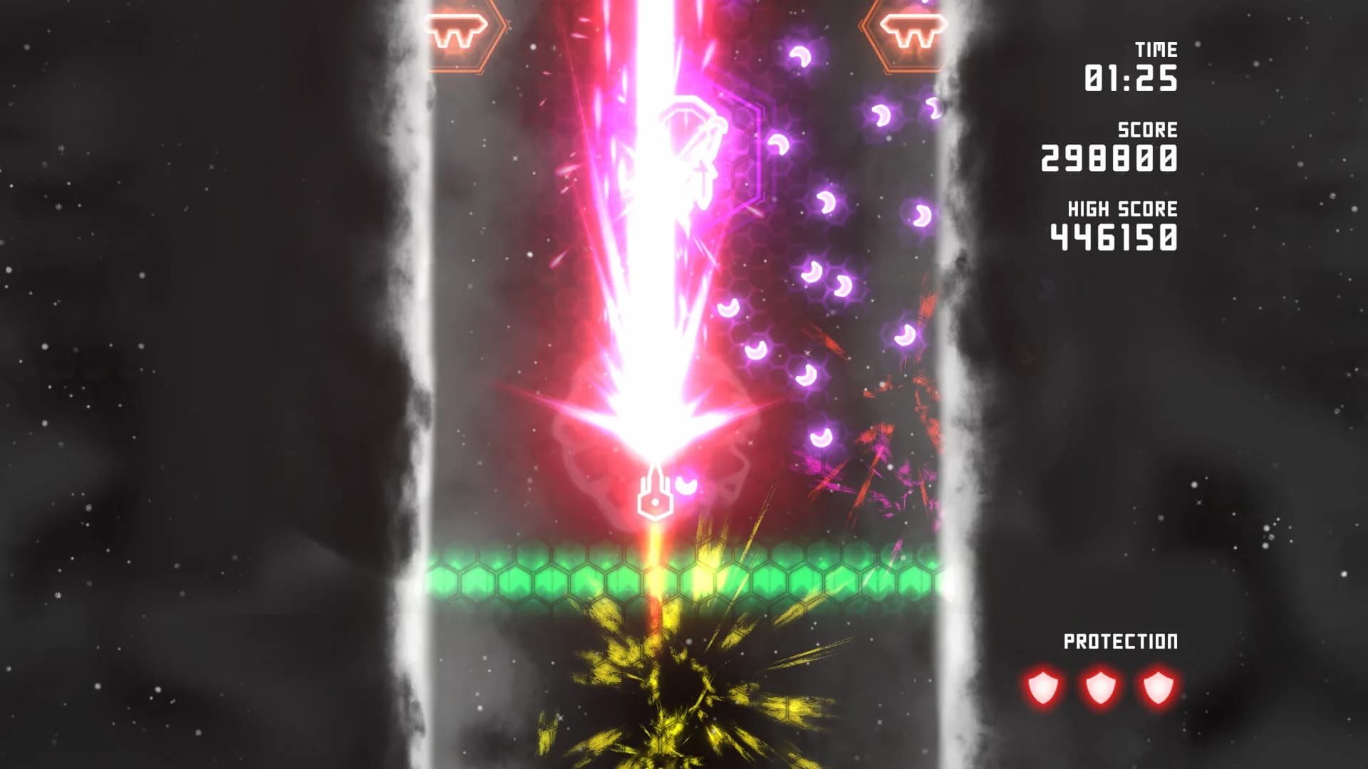 Neon Ships: The Type'em Up Shooter görsel 6