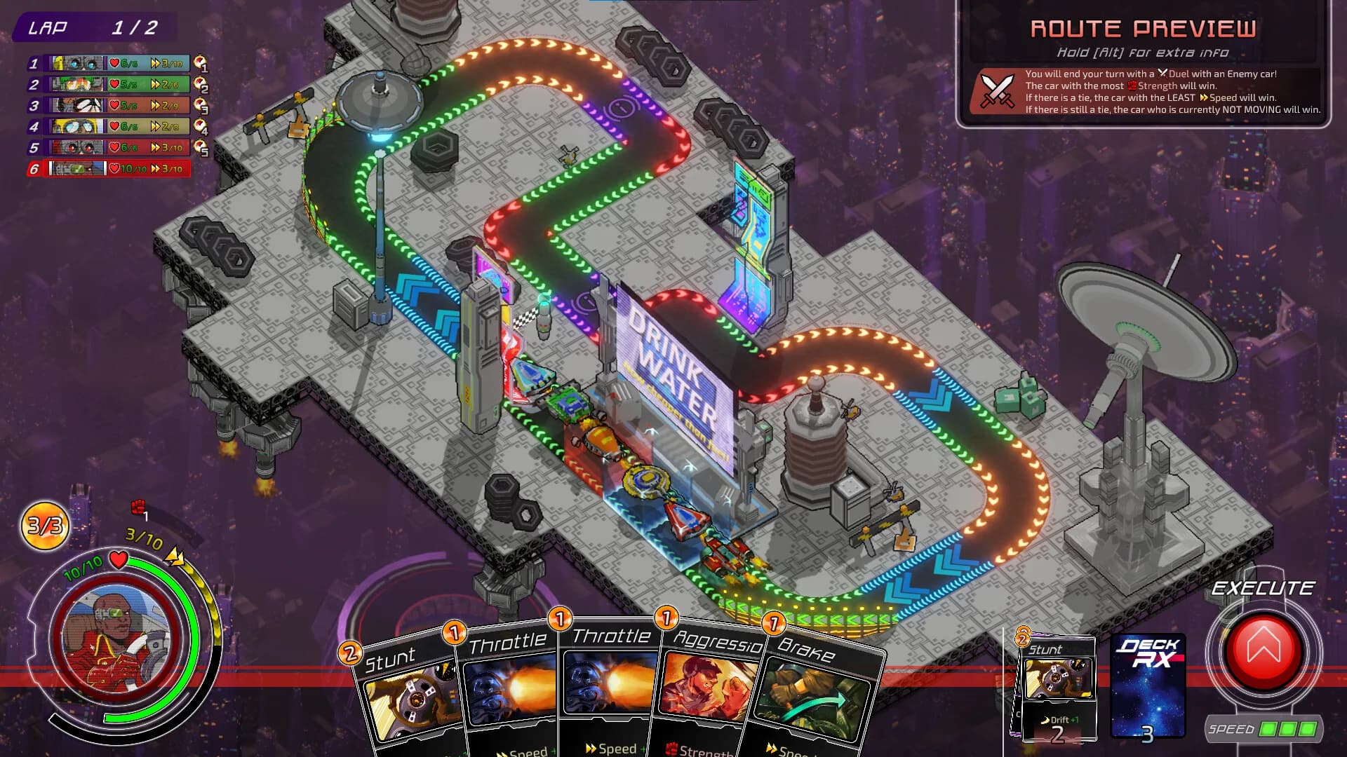Deck RX: The Deckbuilding Racing Game görsel 2
