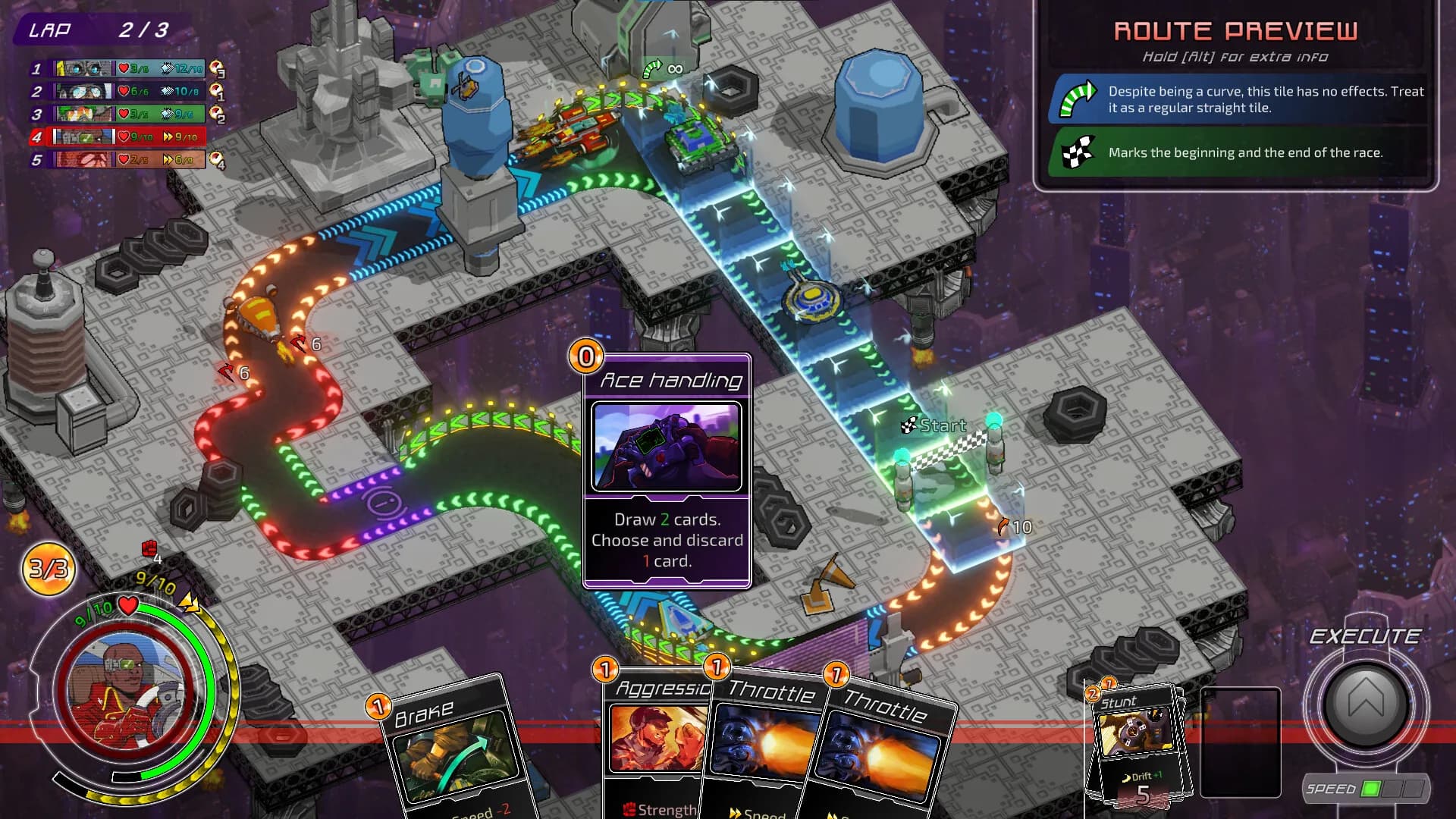 Deck RX: The Deckbuilding Racing Game görsel 3