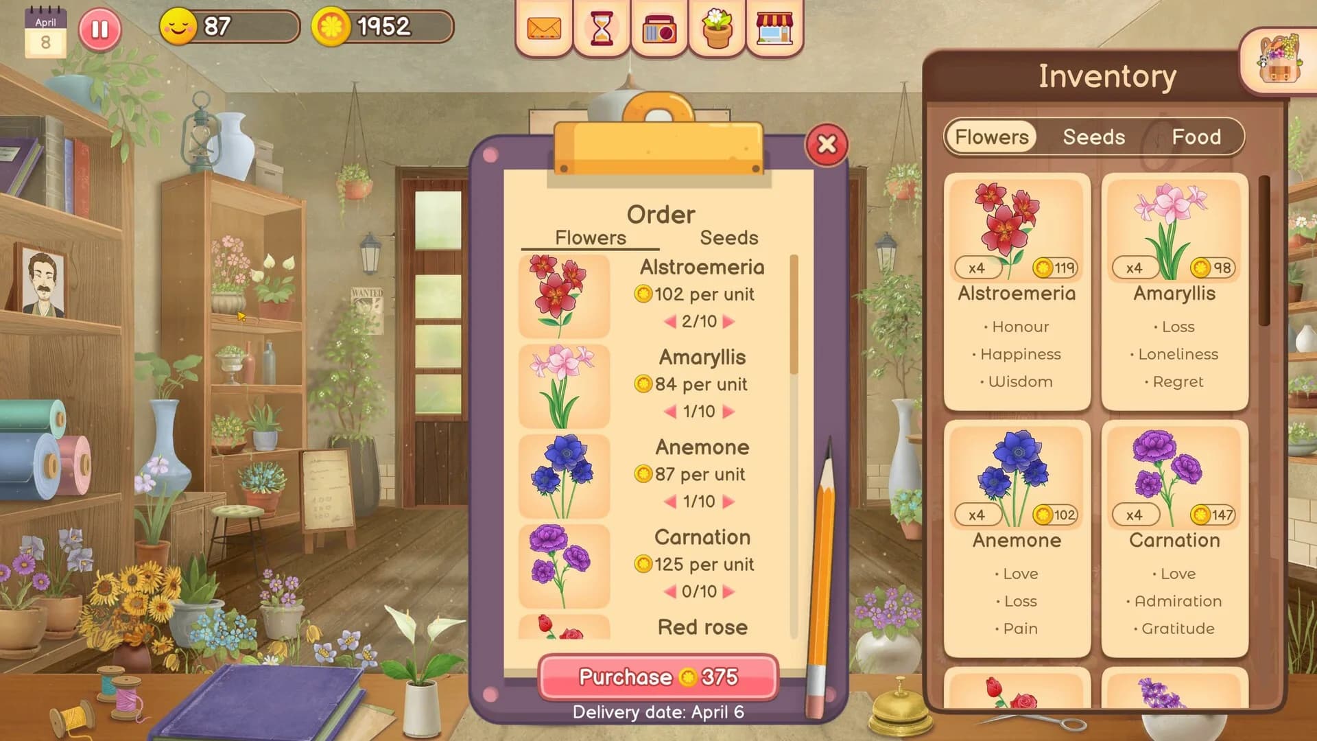 Hanako's Flower Shop görsel 8