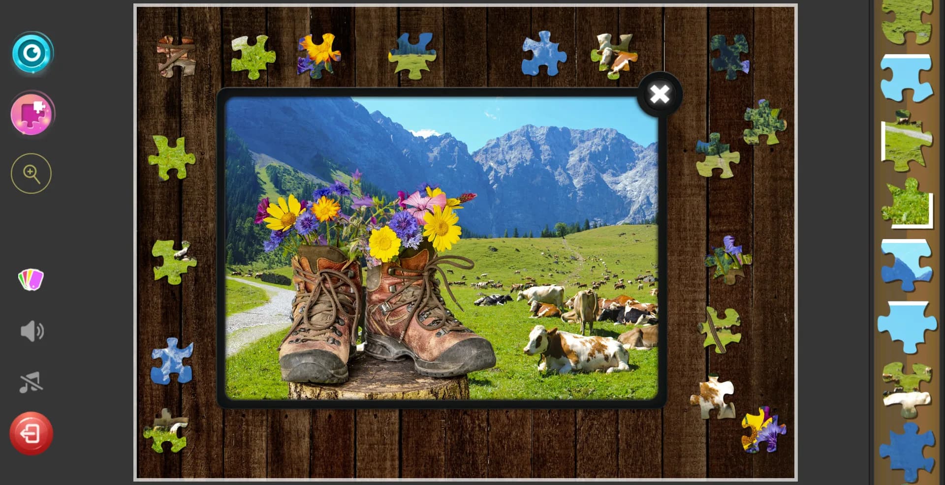 Swiss Alps Jigsaw Puzzles görsel 3