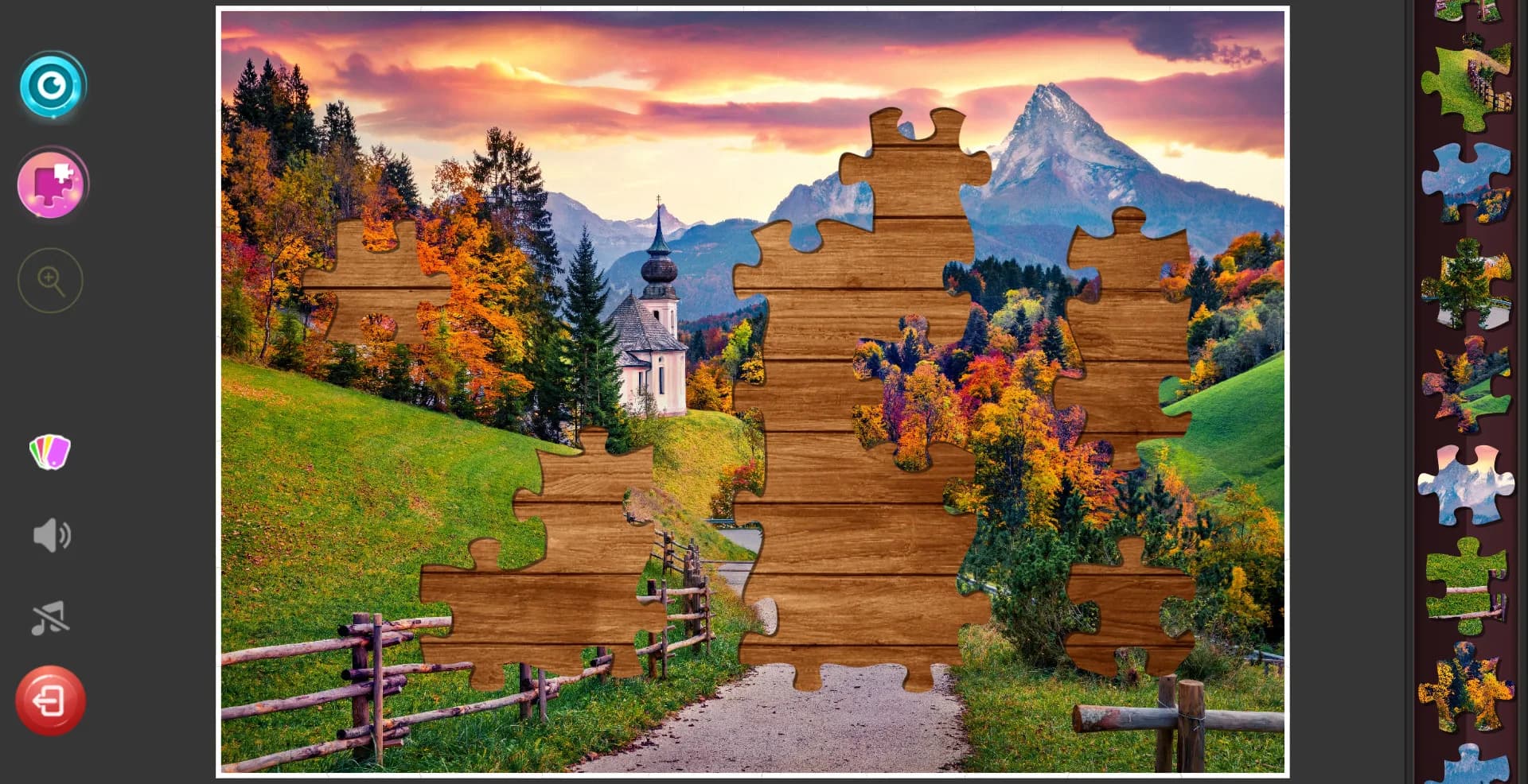 Swiss Alps Jigsaw Puzzles görsel 4