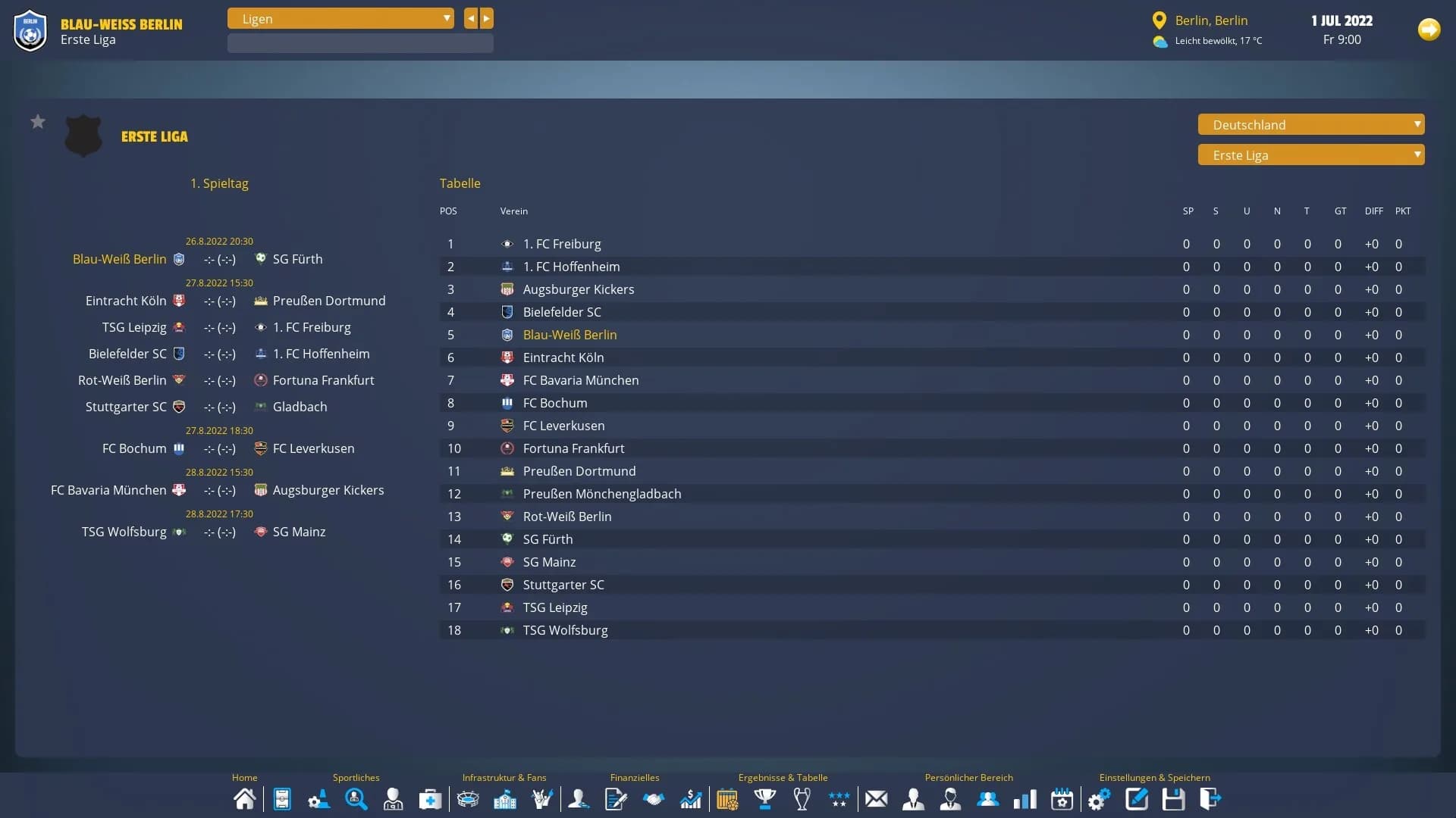 Startelf - Der Fußballmanager görsel 22