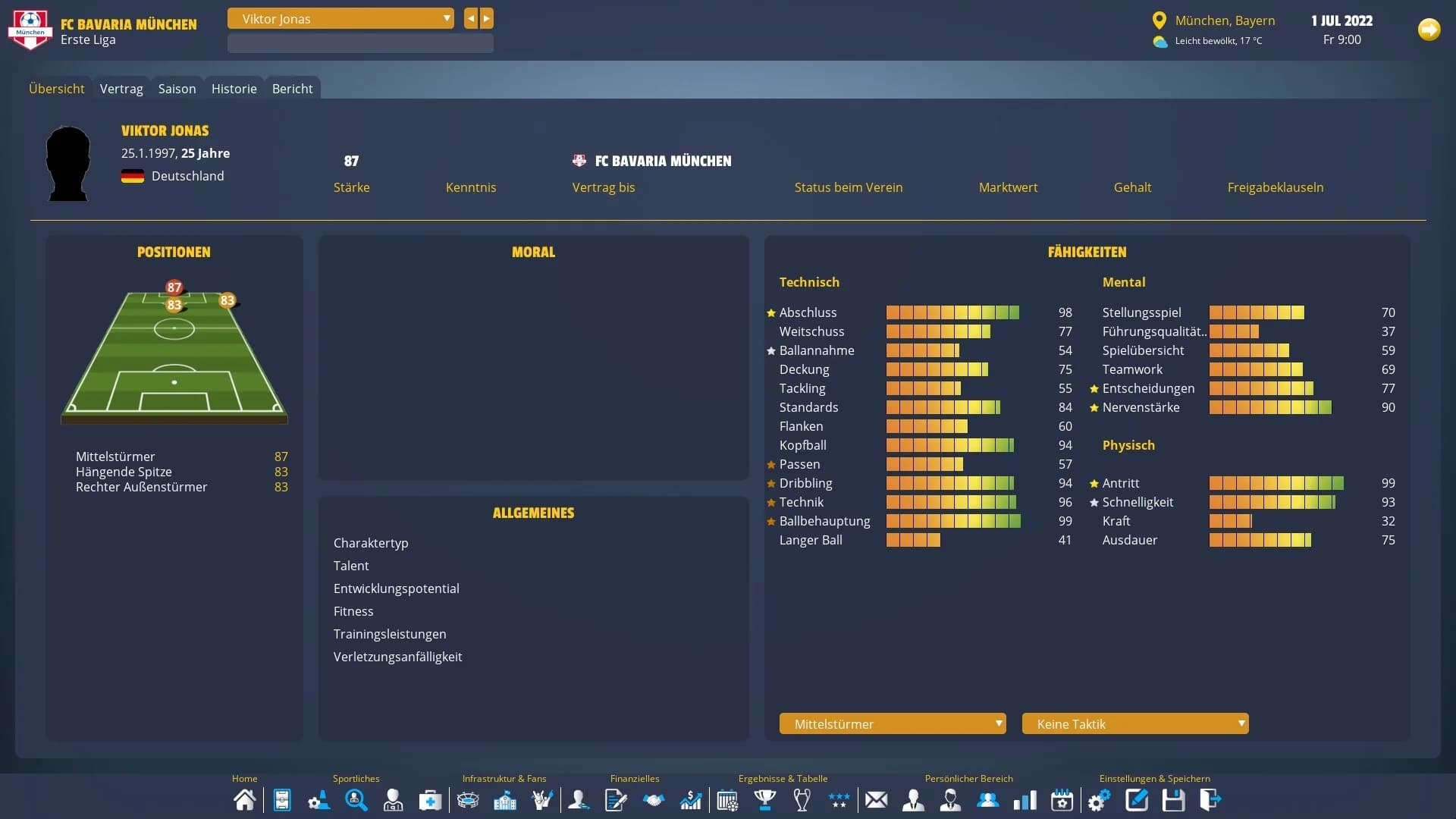 Startelf - Der Fußballmanager görsel 23