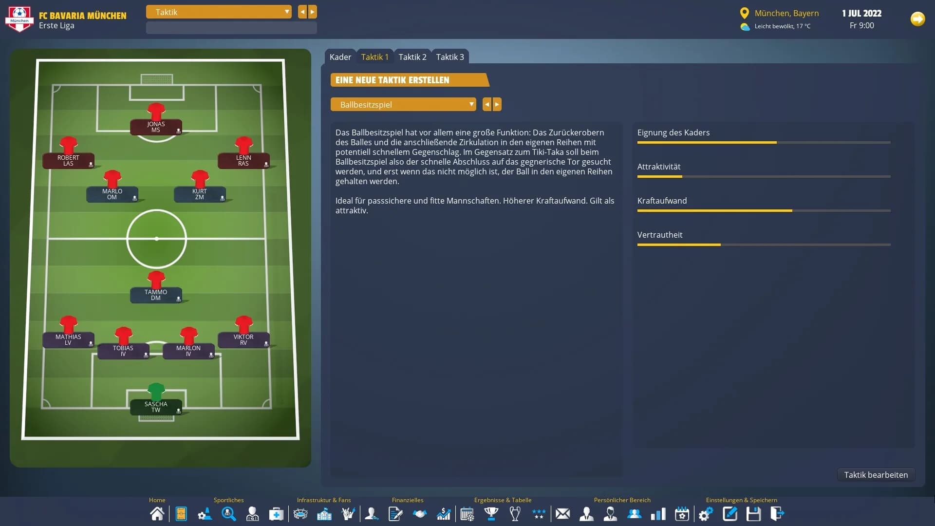 Startelf - Der Fußballmanager görsel 24