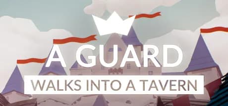 A guard walks into a tavern