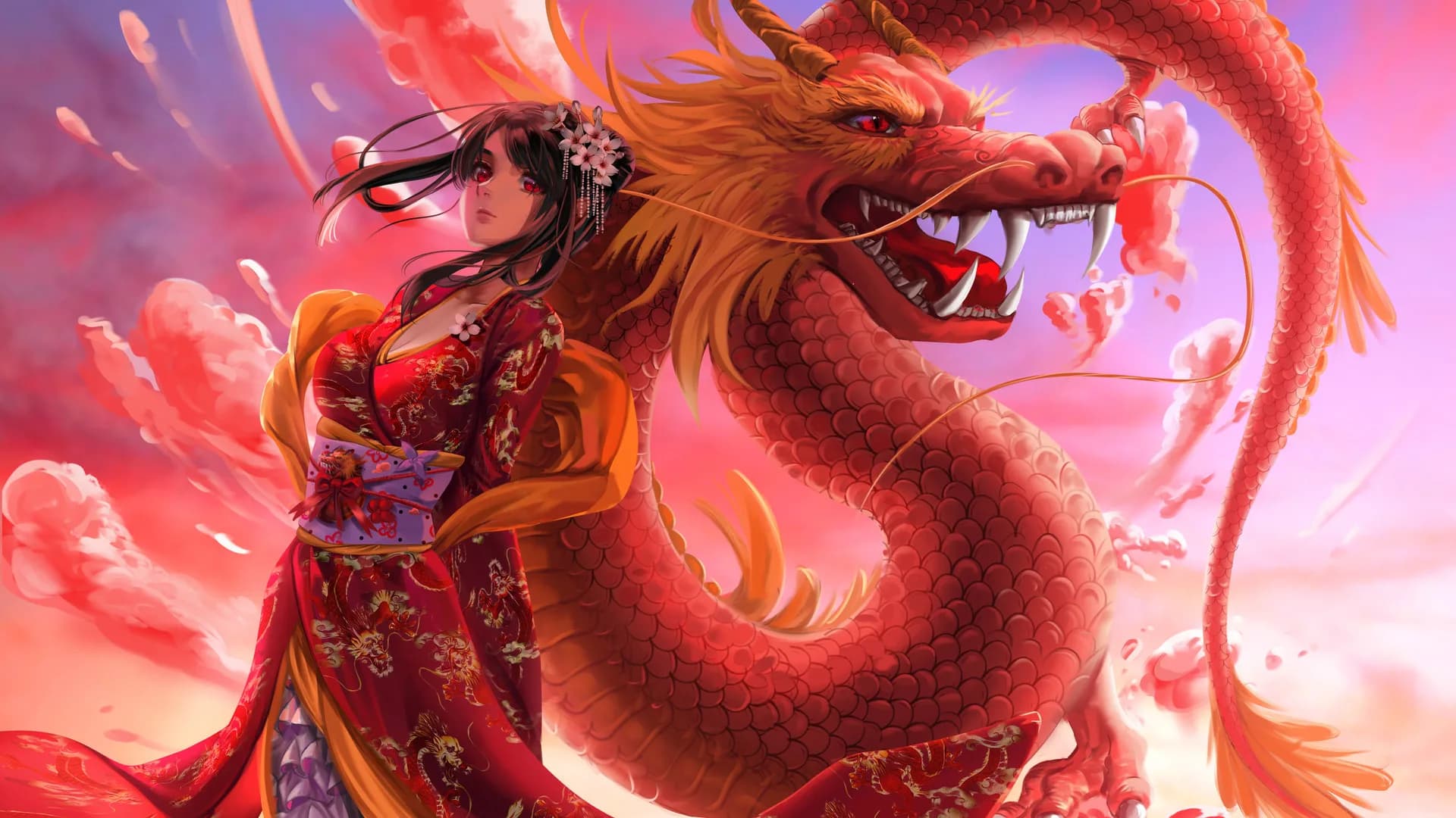 Girls and Dragons görsel 2