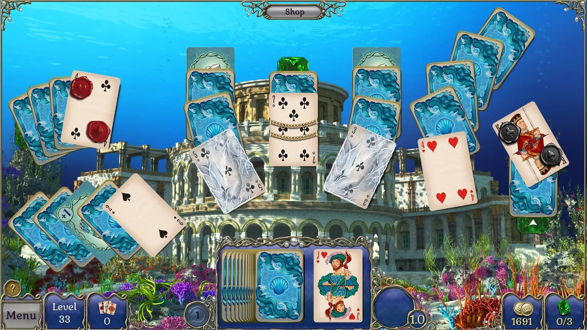 Jewel Match Atlantis Solitaire 2 - Collector's Edition görsel 19