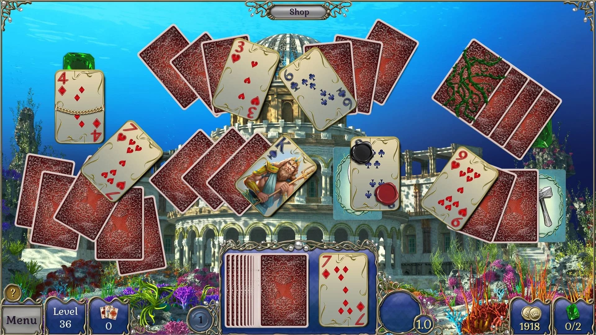 Jewel Match Atlantis Solitaire 2 - Collector's Edition görsel 21