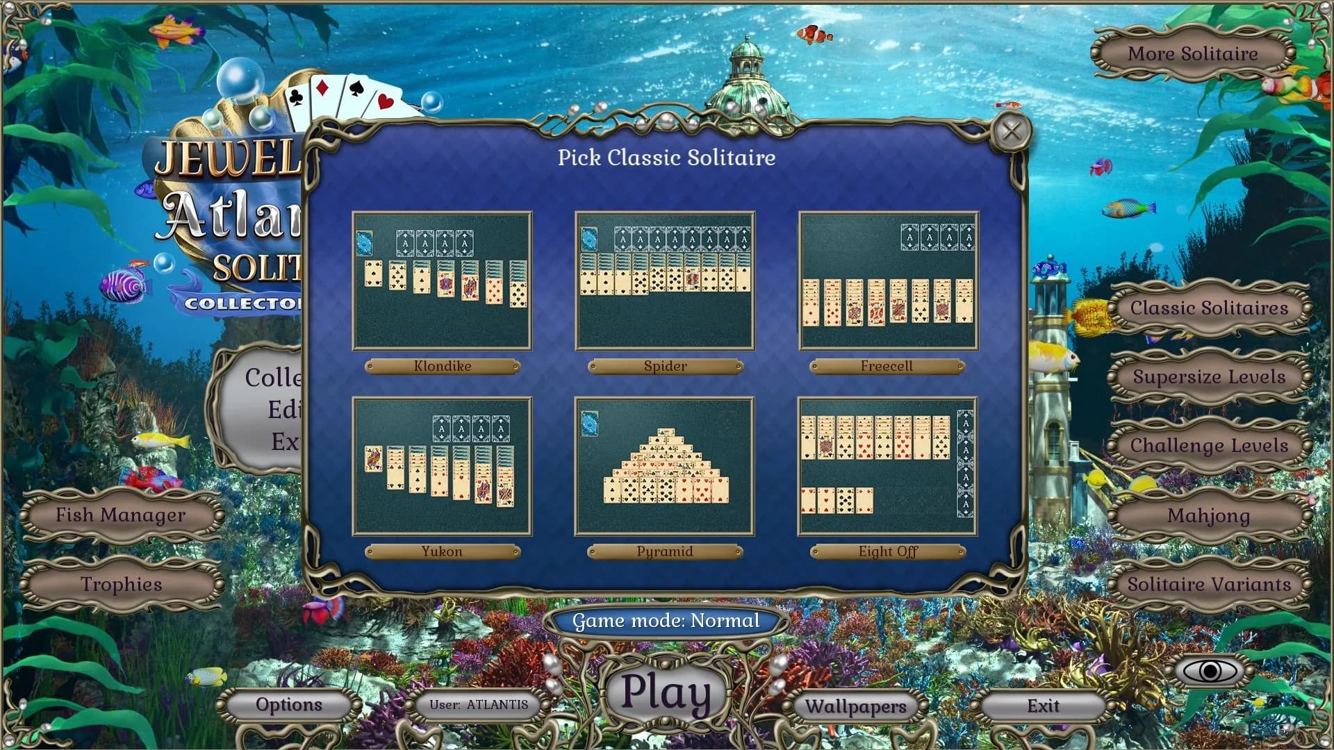 Jewel Match Atlantis Solitaire 2 - Collector's Edition görsel 23