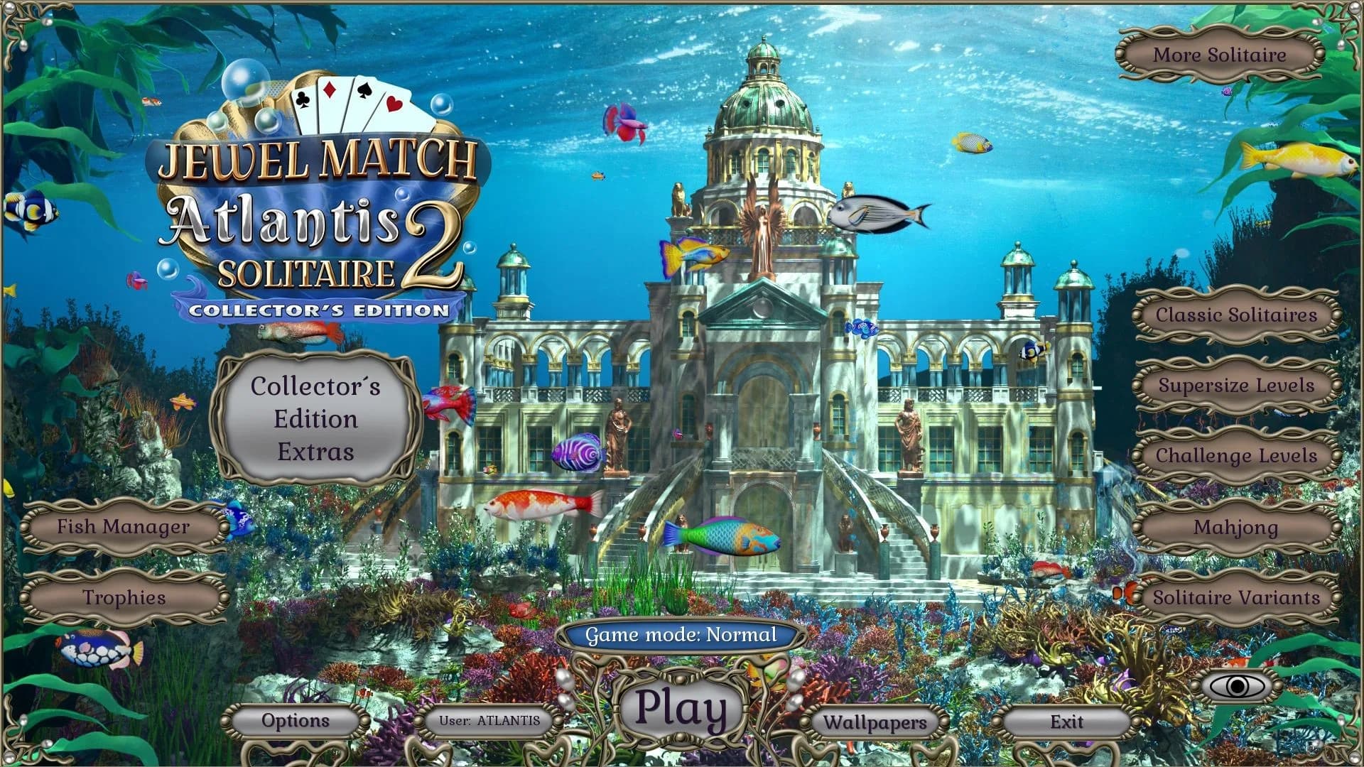 Jewel Match Atlantis Solitaire 2 - Collector's Edition görsel 6