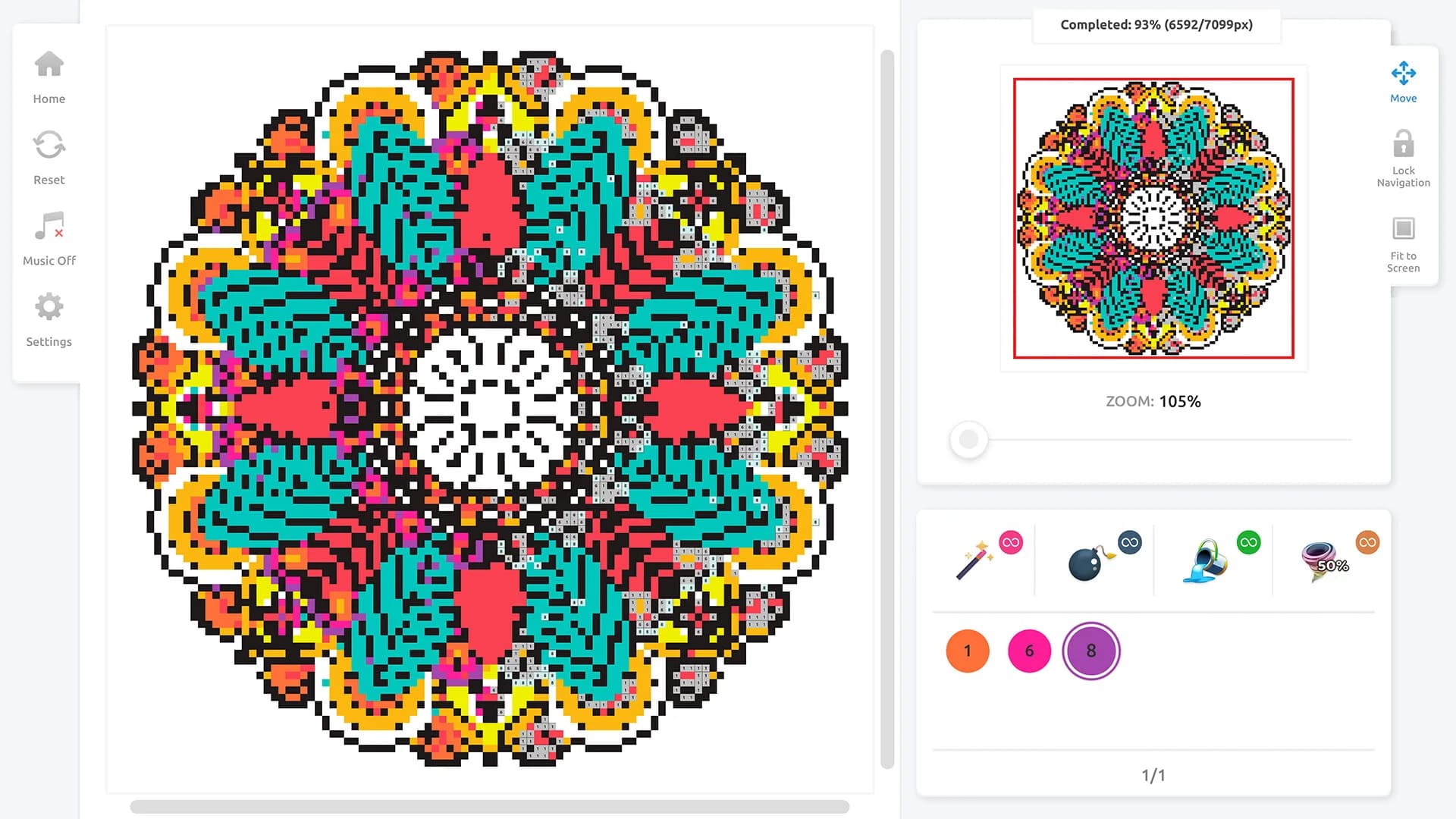 Pixel Art Coloring Book görsel 3