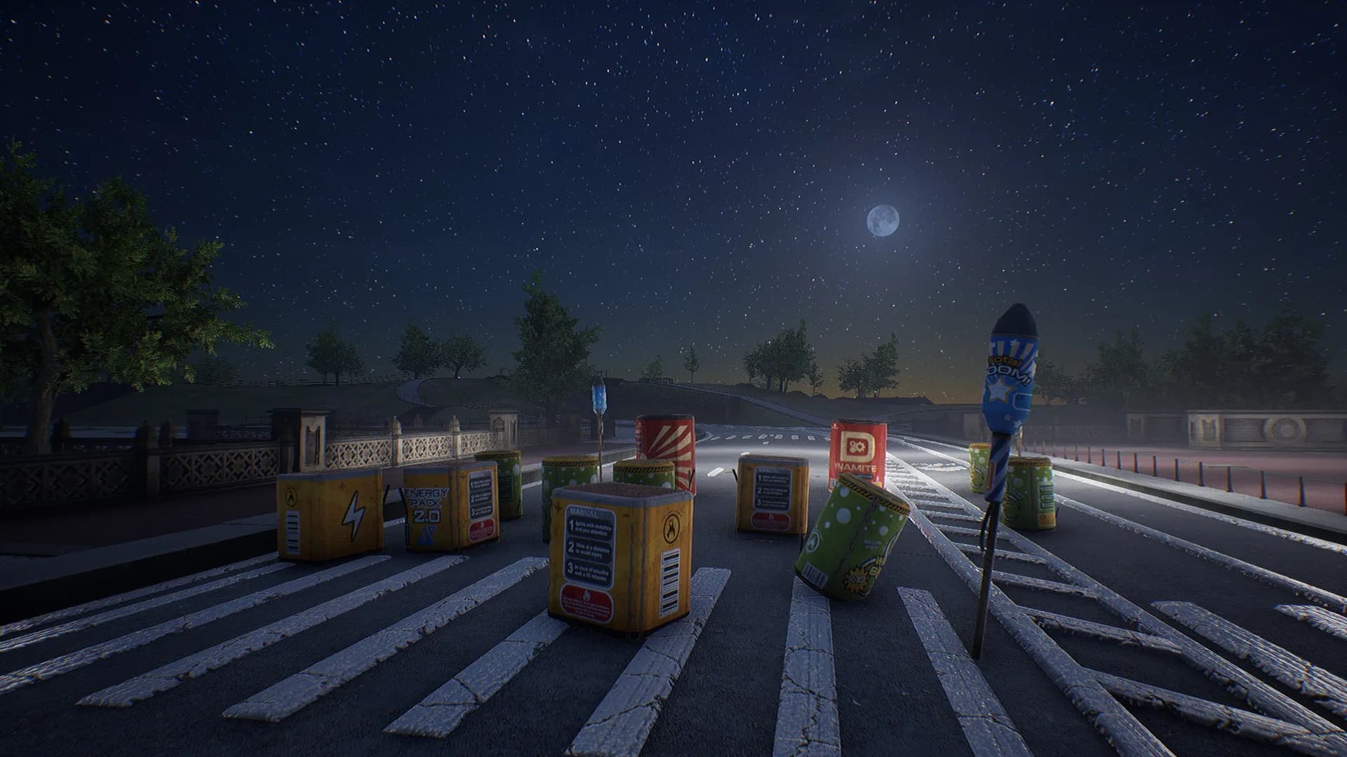 Fireworks Simulator: Realistic görsel 2
