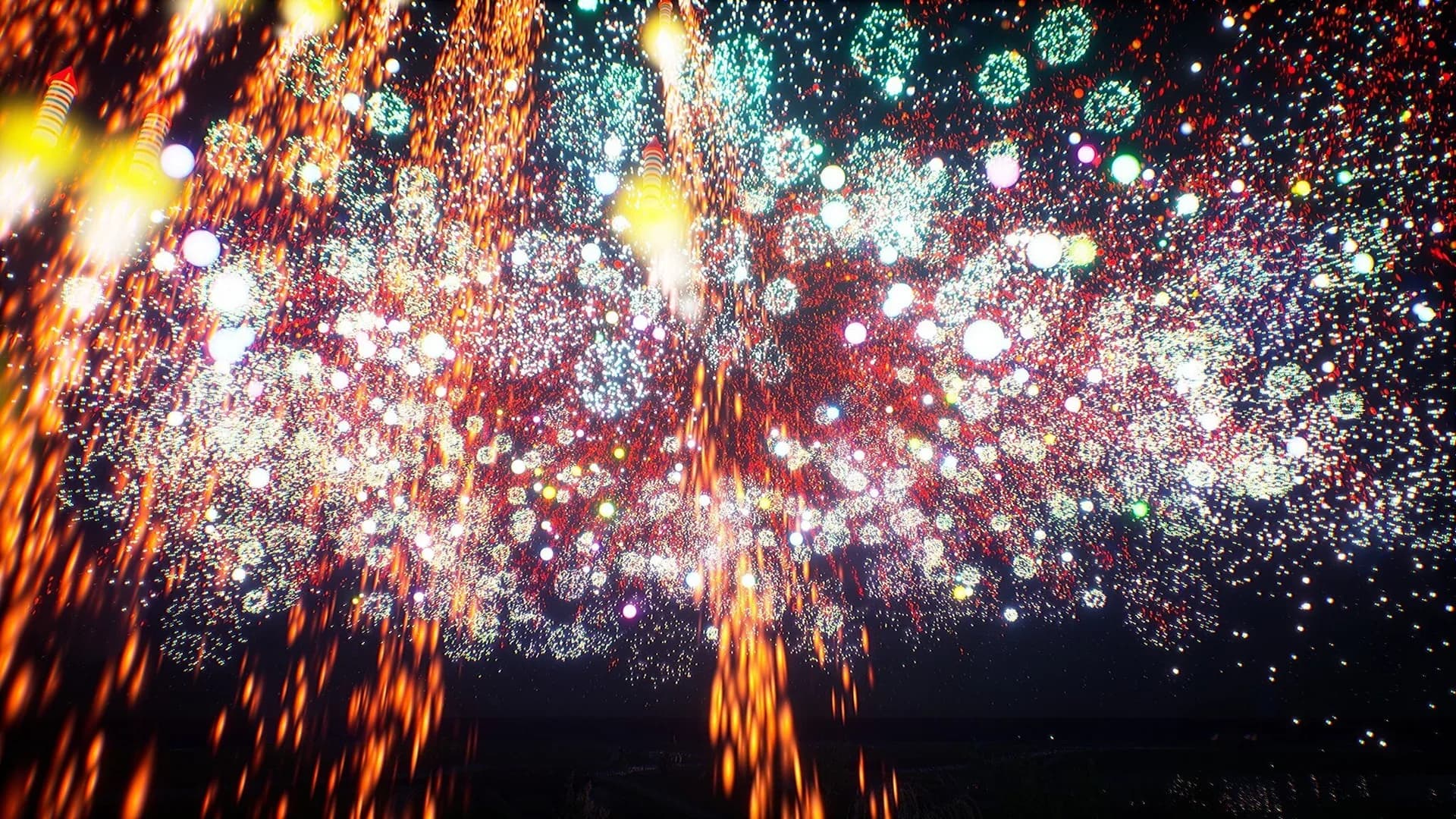 Fireworks Simulator: Realistic görsel 15