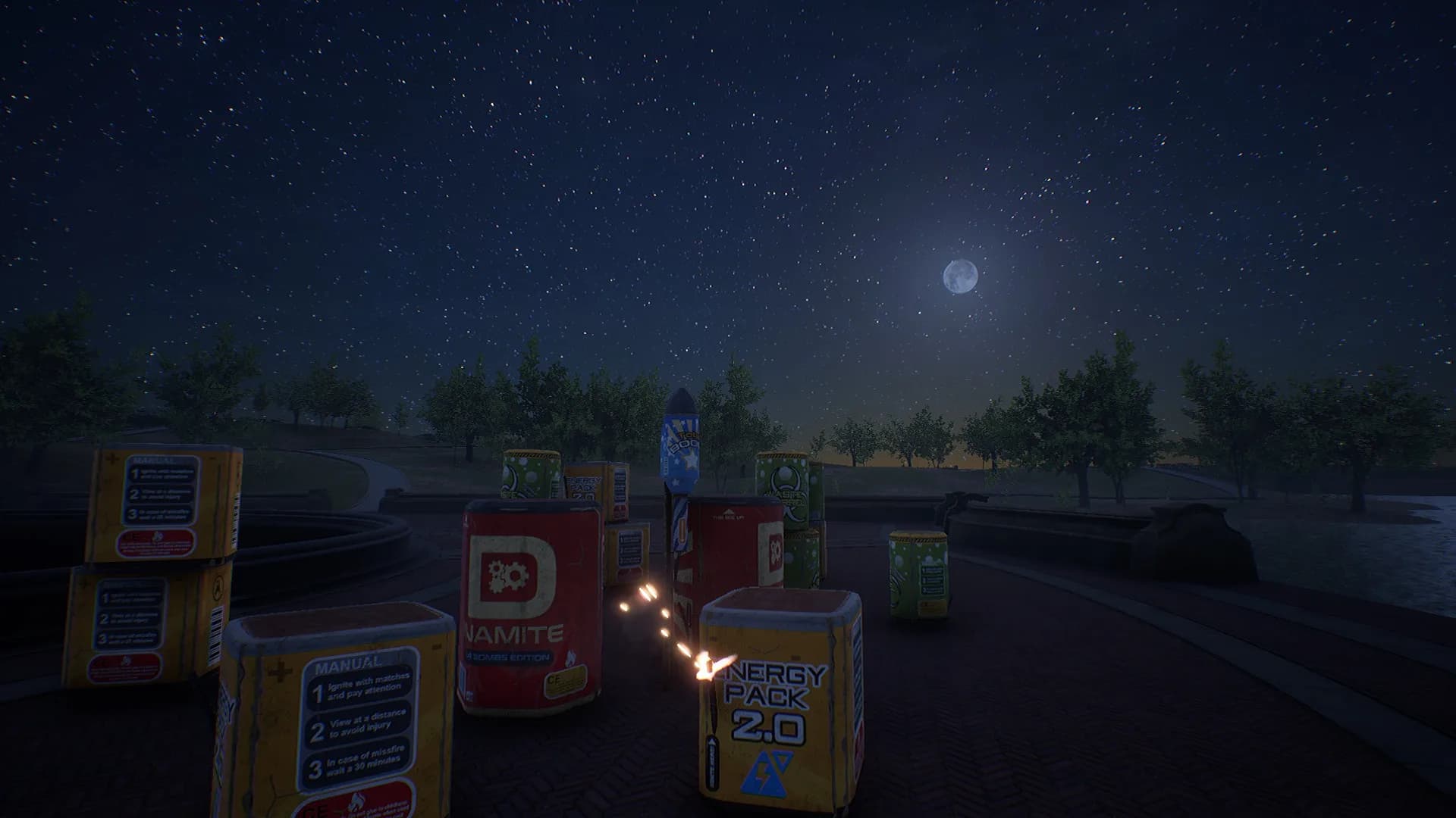 Fireworks Simulator: Realistic görsel 17