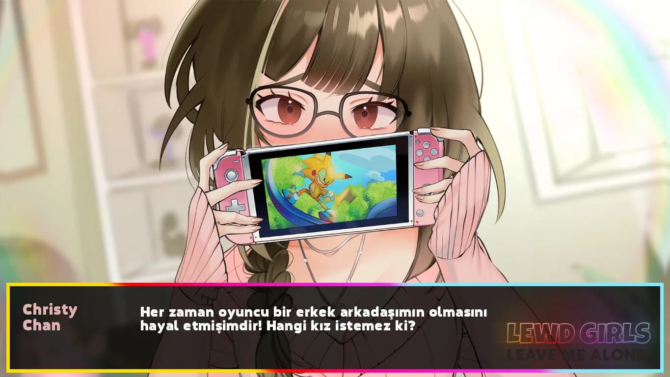 Müstehcen kızlar, beni yalnız bırakın! Ben sadece Oyun Oynamak ve Anime İzlemek istiyorum! – Hentai Sürümü görsel 3