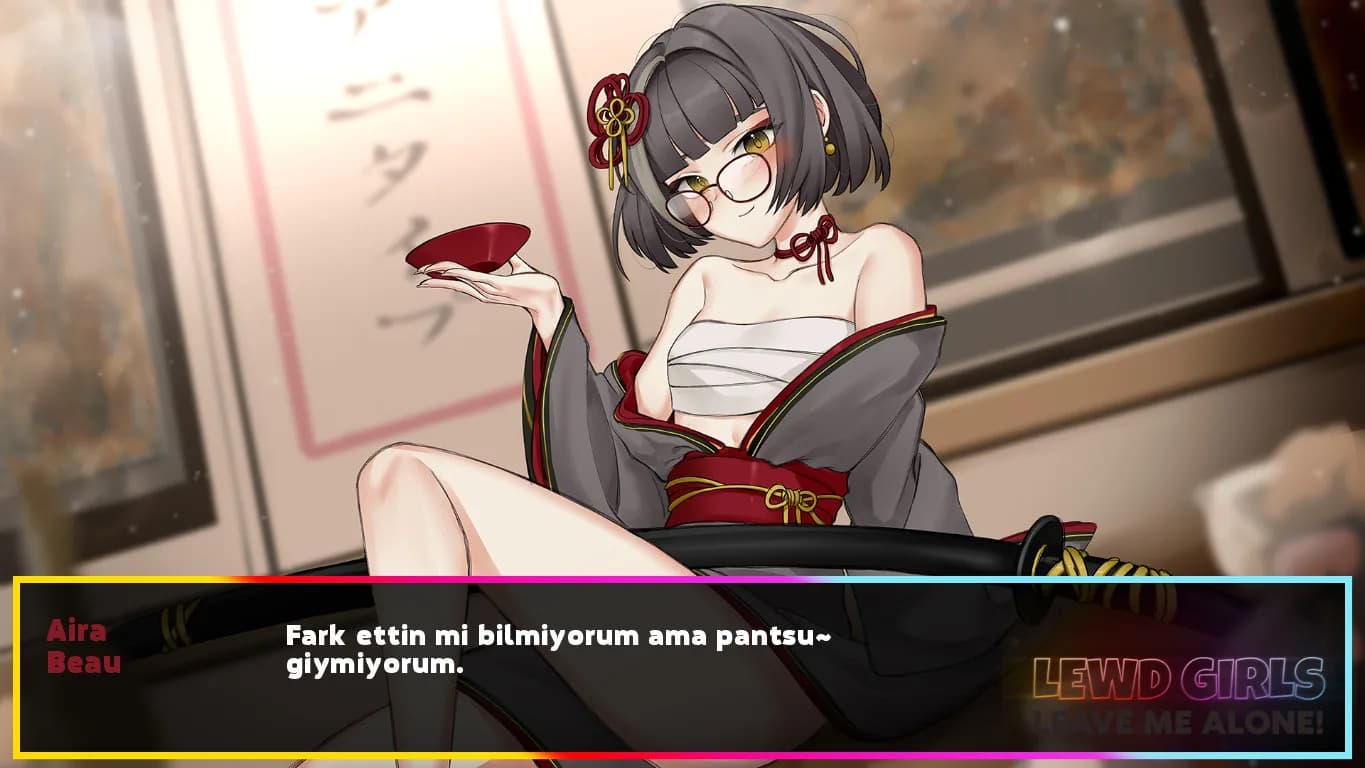 Müstehcen kızlar, beni yalnız bırakın! Ben sadece Oyun Oynamak ve Anime İzlemek istiyorum! – Hentai Sürümü görsel 5