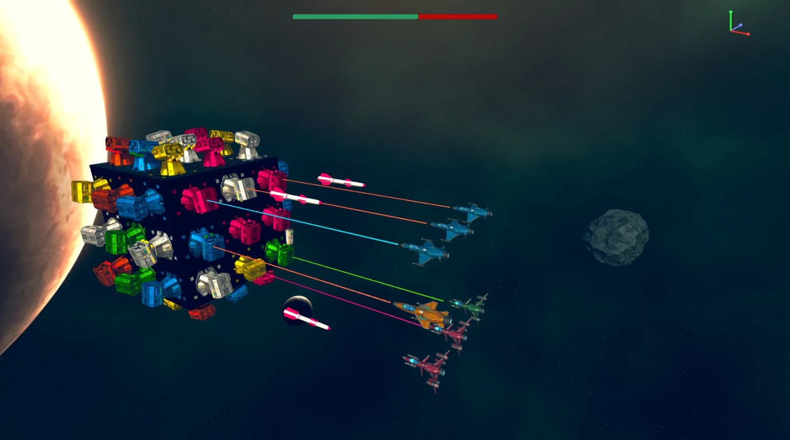 Space Cube Tower Defense görsel 3
