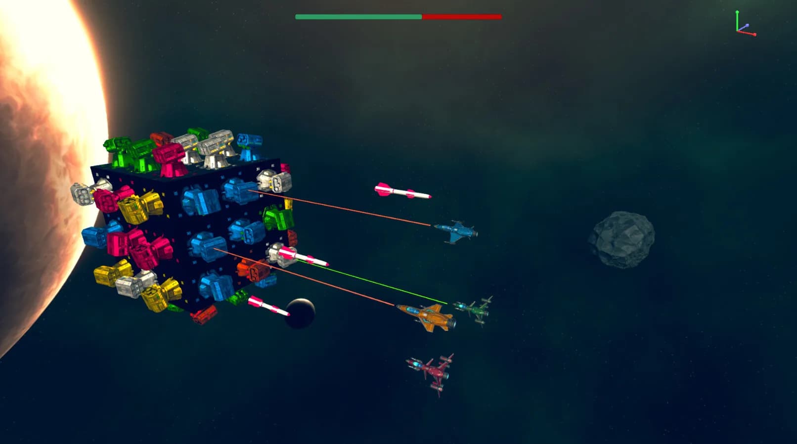 Space Cube Tower Defense görsel 4