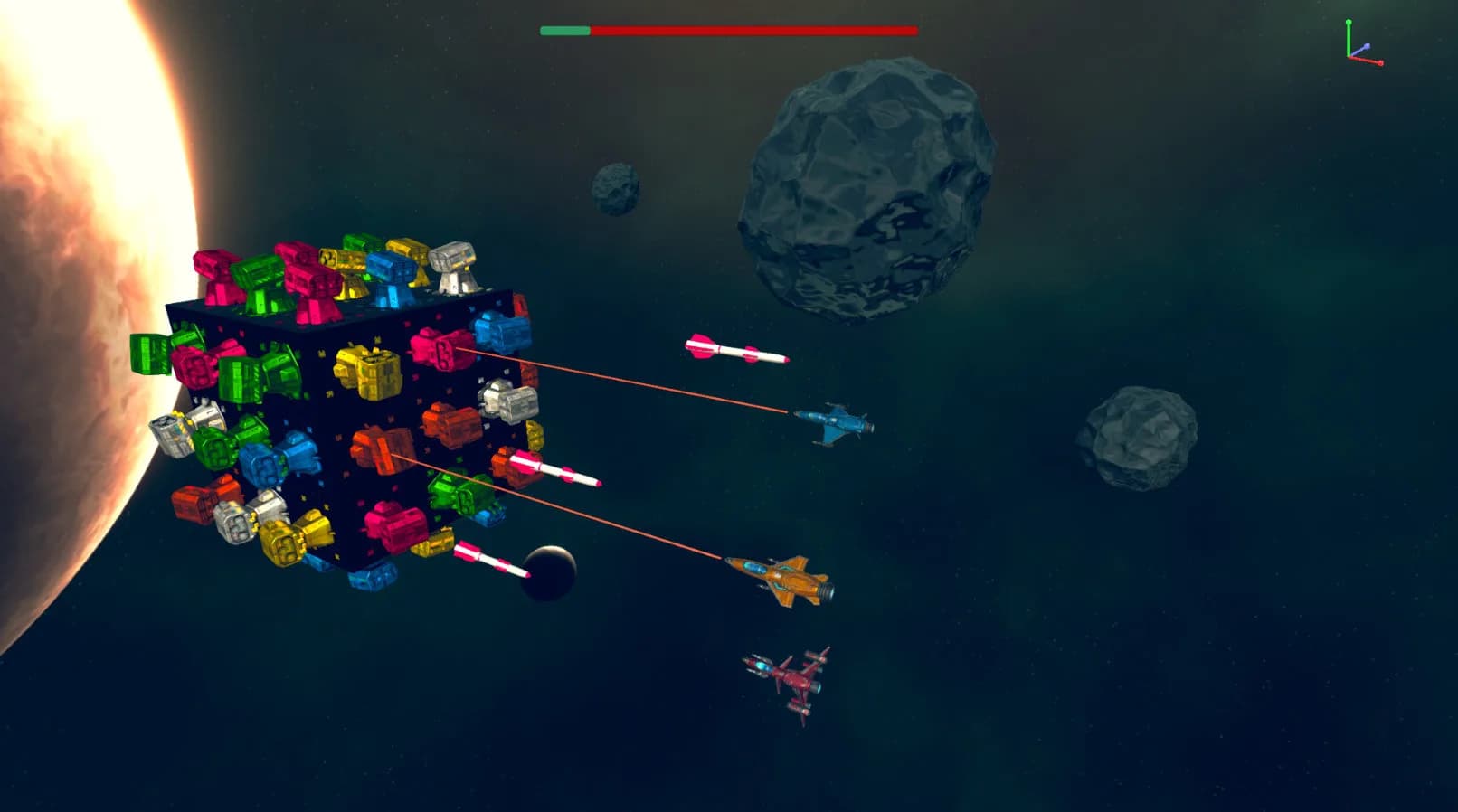 Space Cube Tower Defense görsel 5