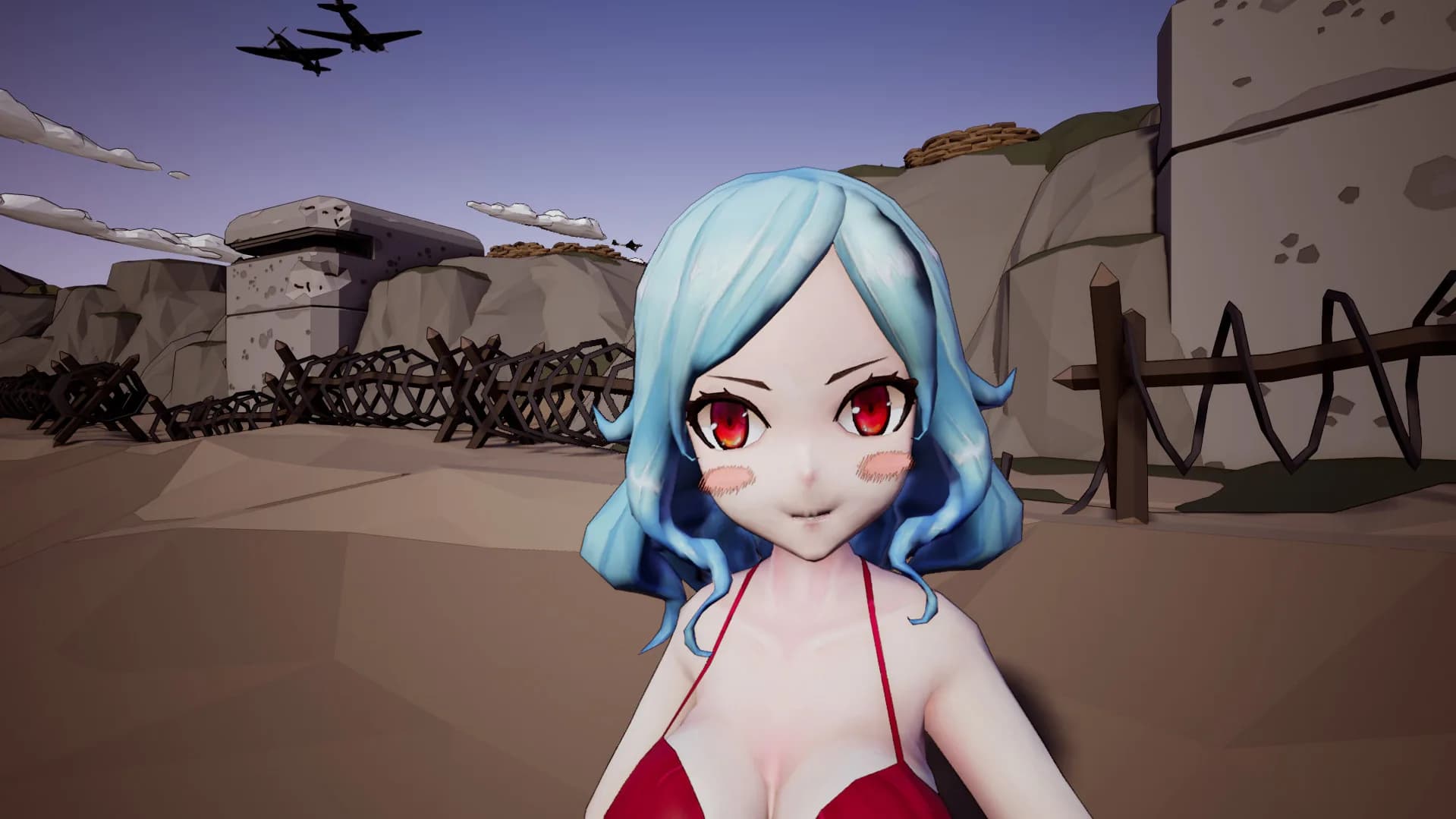 Inglorious Waifu VS Nazi Zombies görsel 3