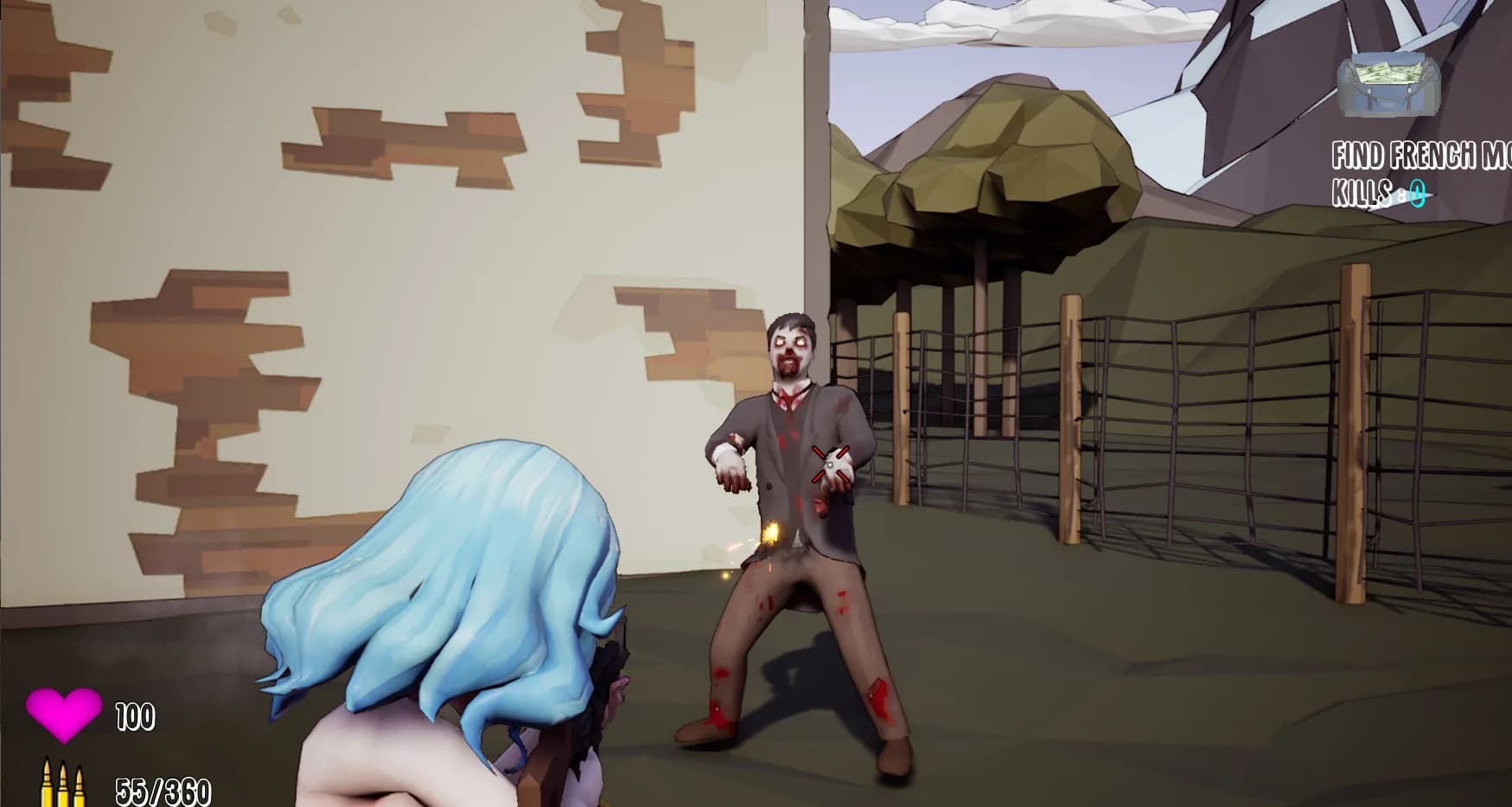 Inglorious Waifu VS Nazi Zombies görsel 5