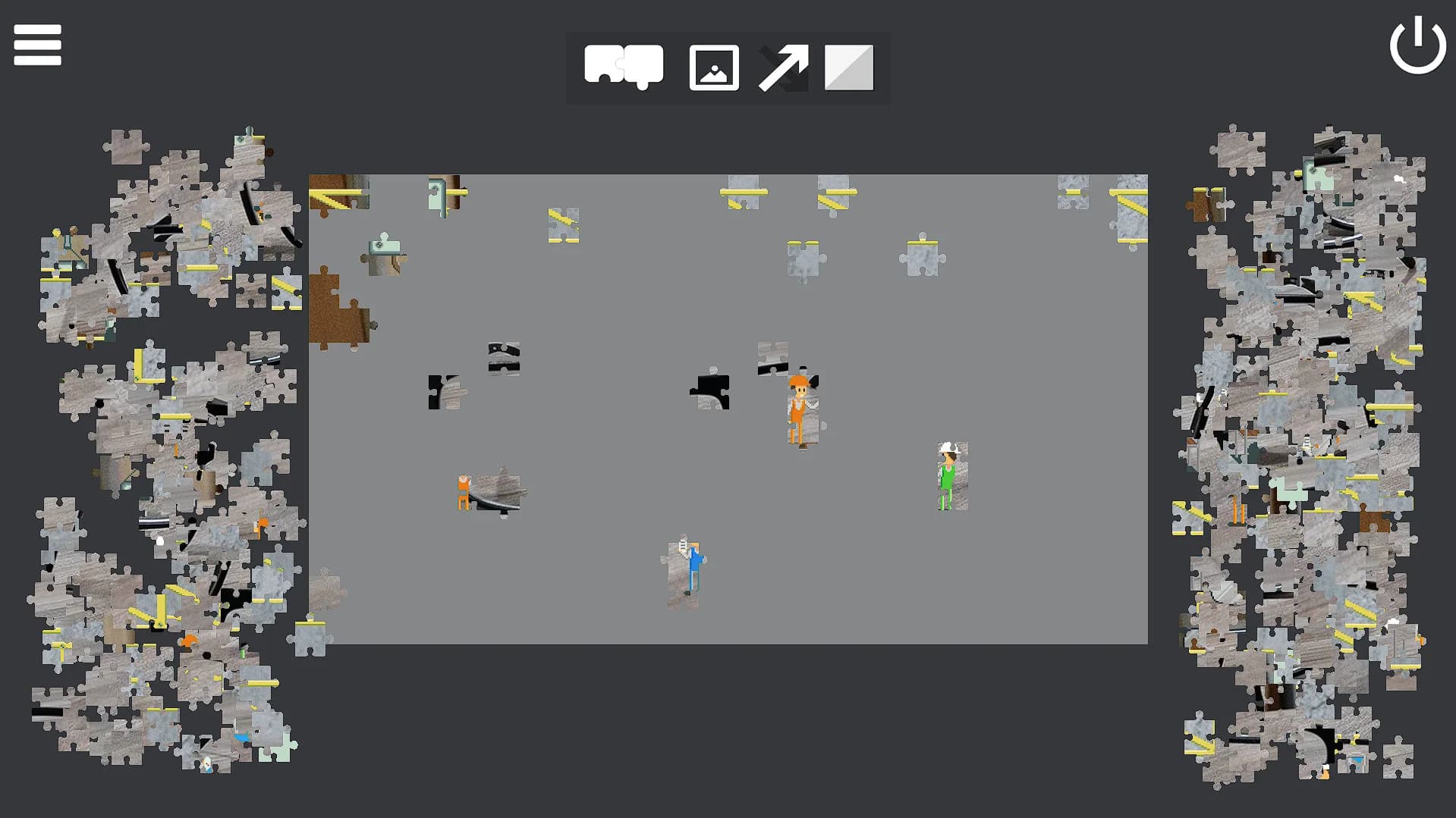 Invisible Services - Pixel Art Jigsaw Puzzle görsel 4