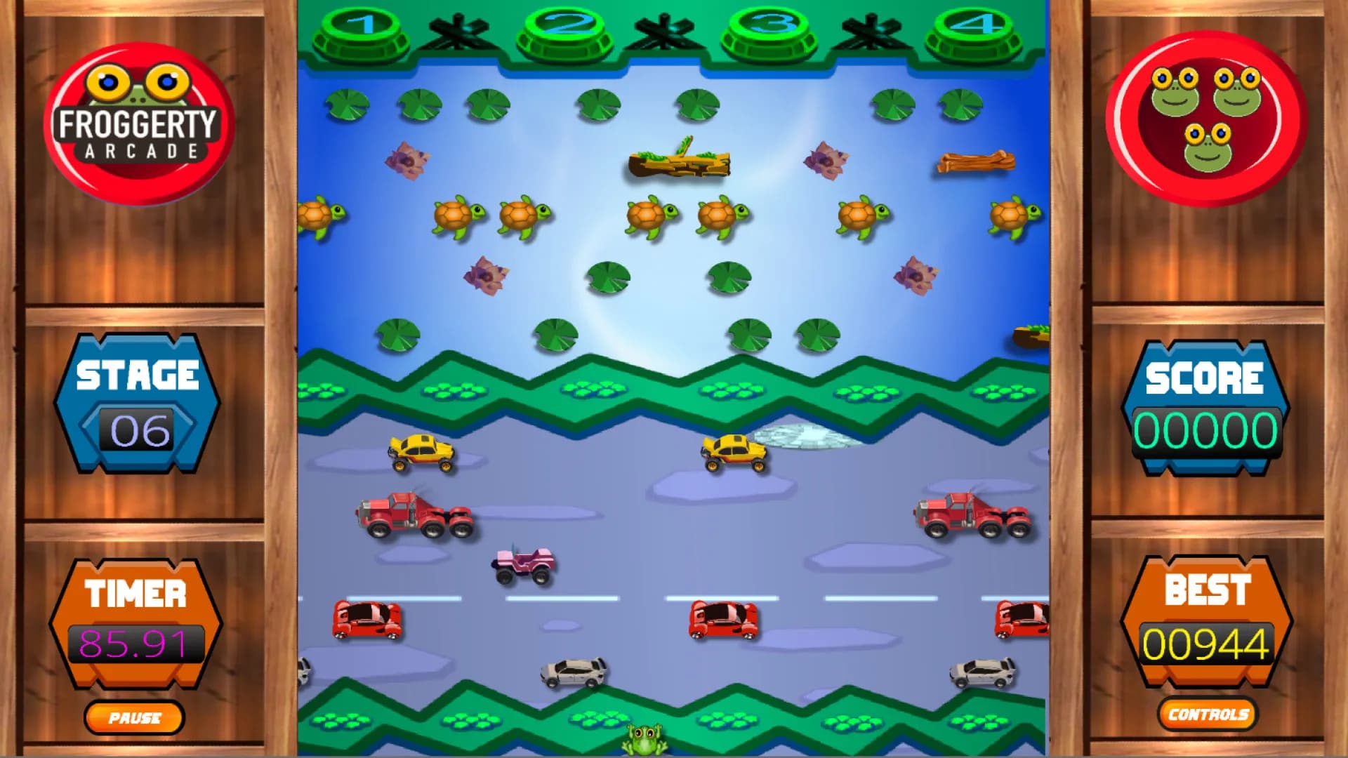 Froggerty Arcade (Triple Game Pack) görsel 3