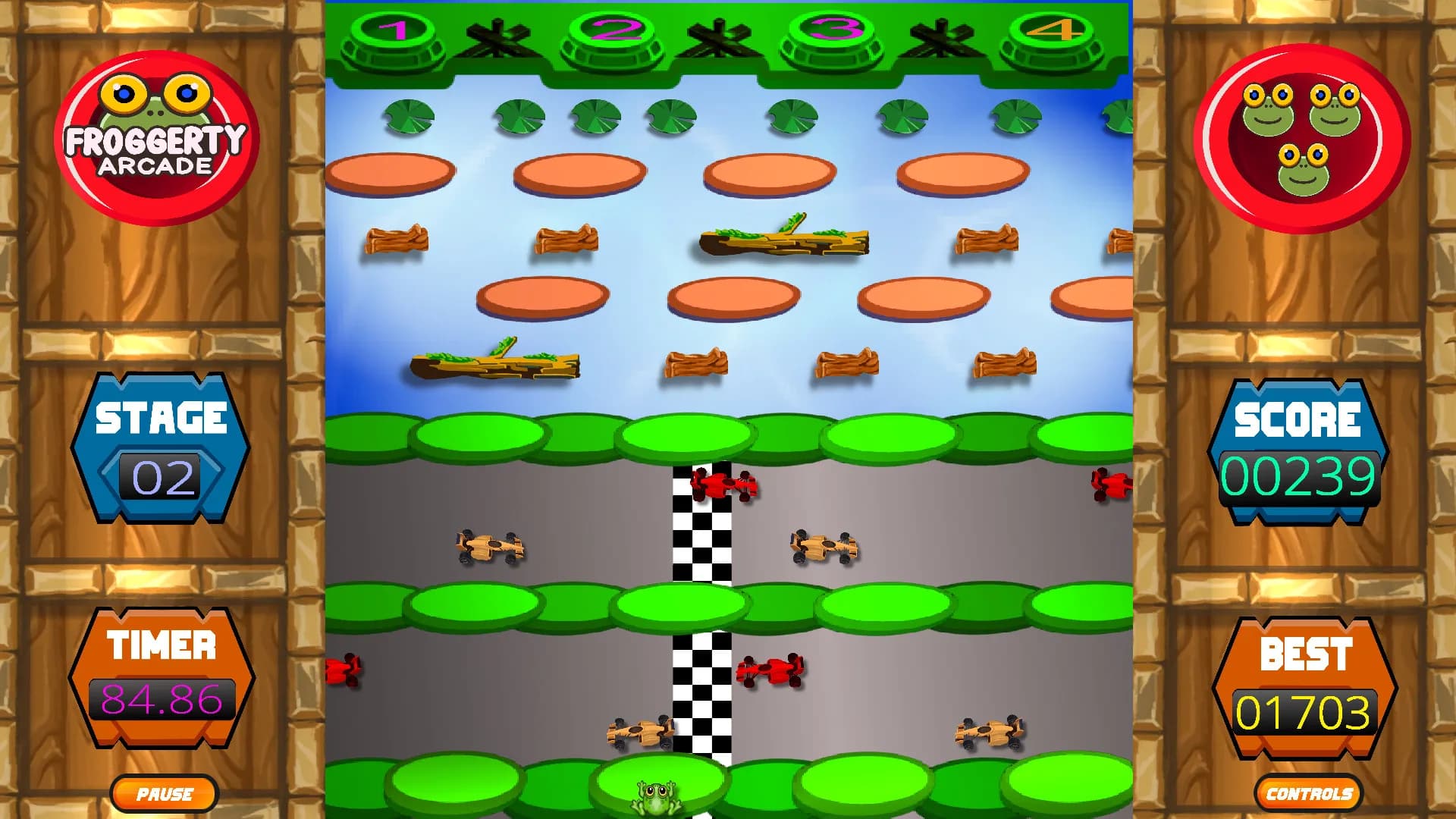 Froggerty Arcade (Triple Game Pack) görsel 5