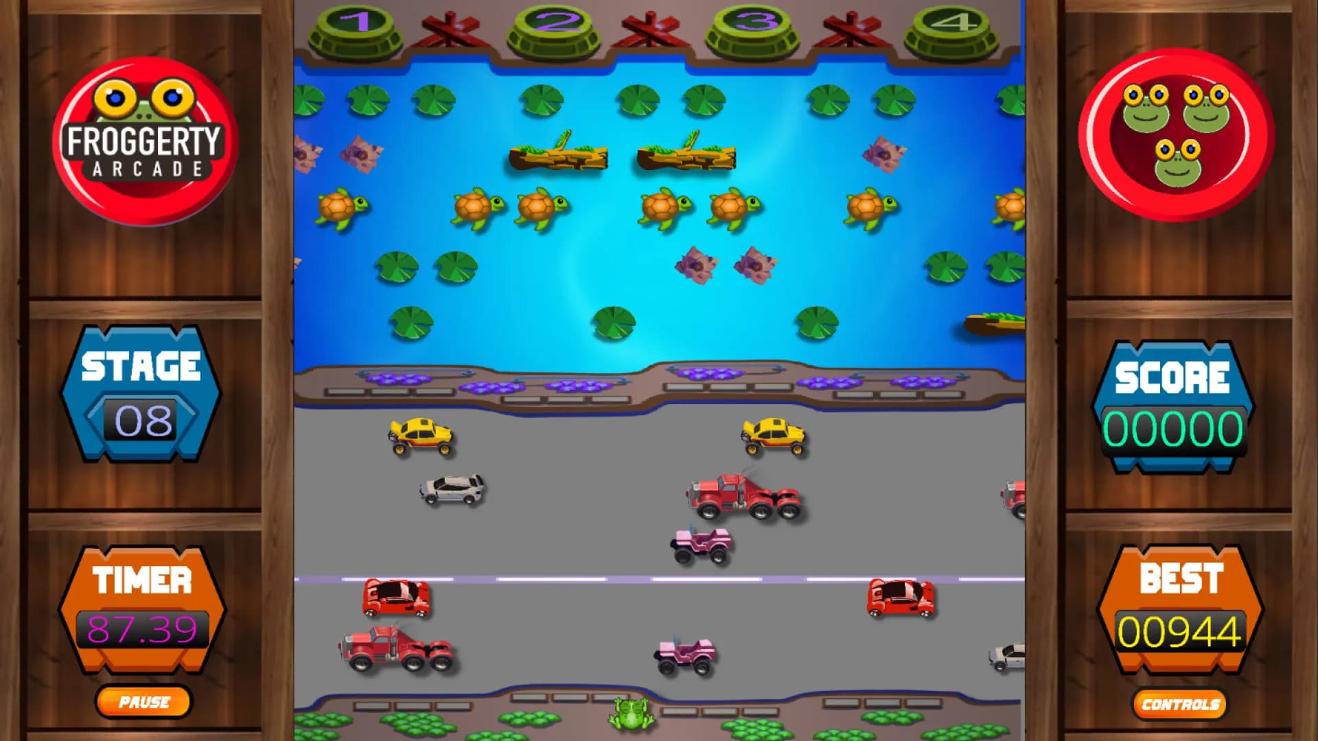 Froggerty Arcade (Triple Game Pack) görsel 8