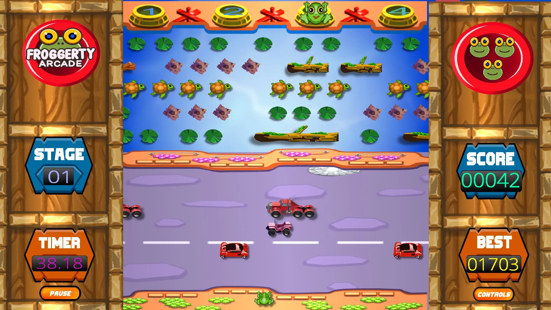 Froggerty Arcade (Triple Game Pack) görsel 9