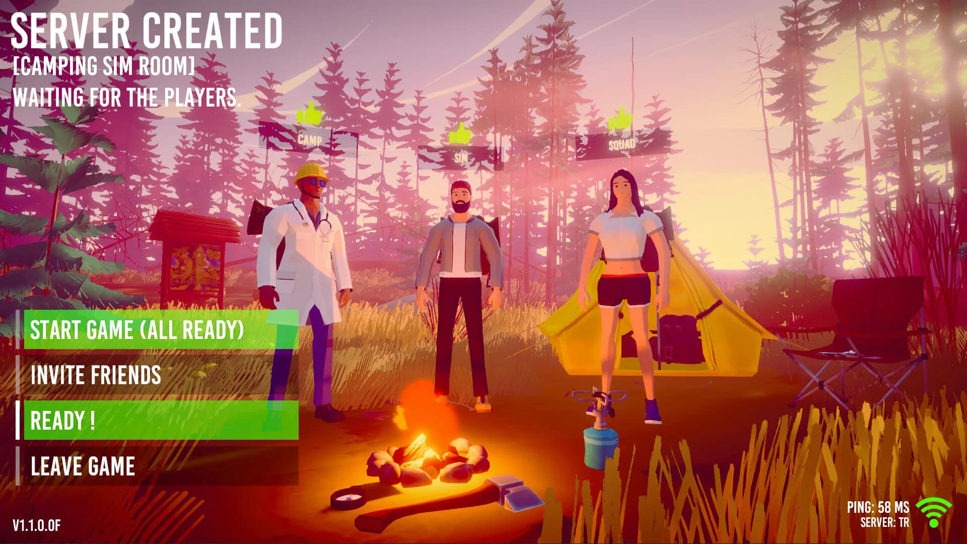 Camping Simulator: The Squad görsel 8