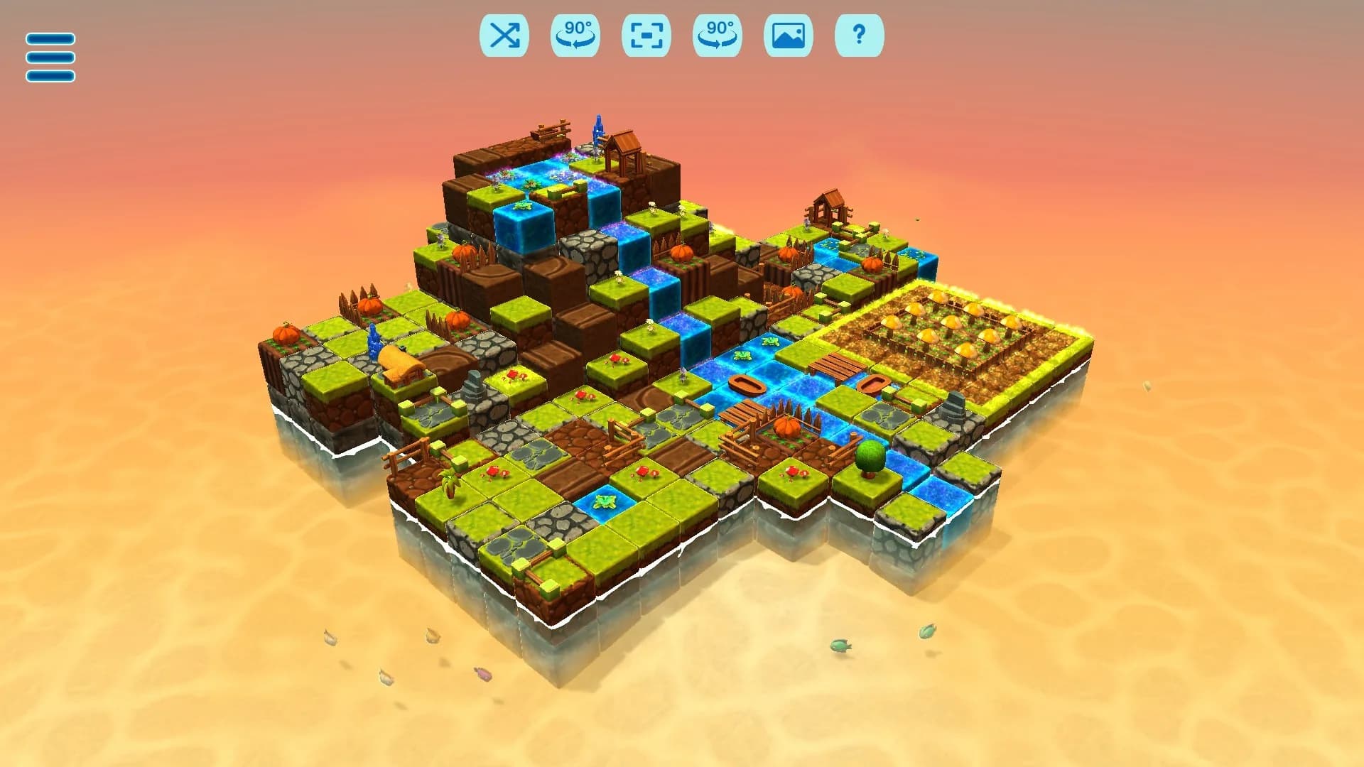 Island Farmer - Jigsaw Puzzle görsel 5