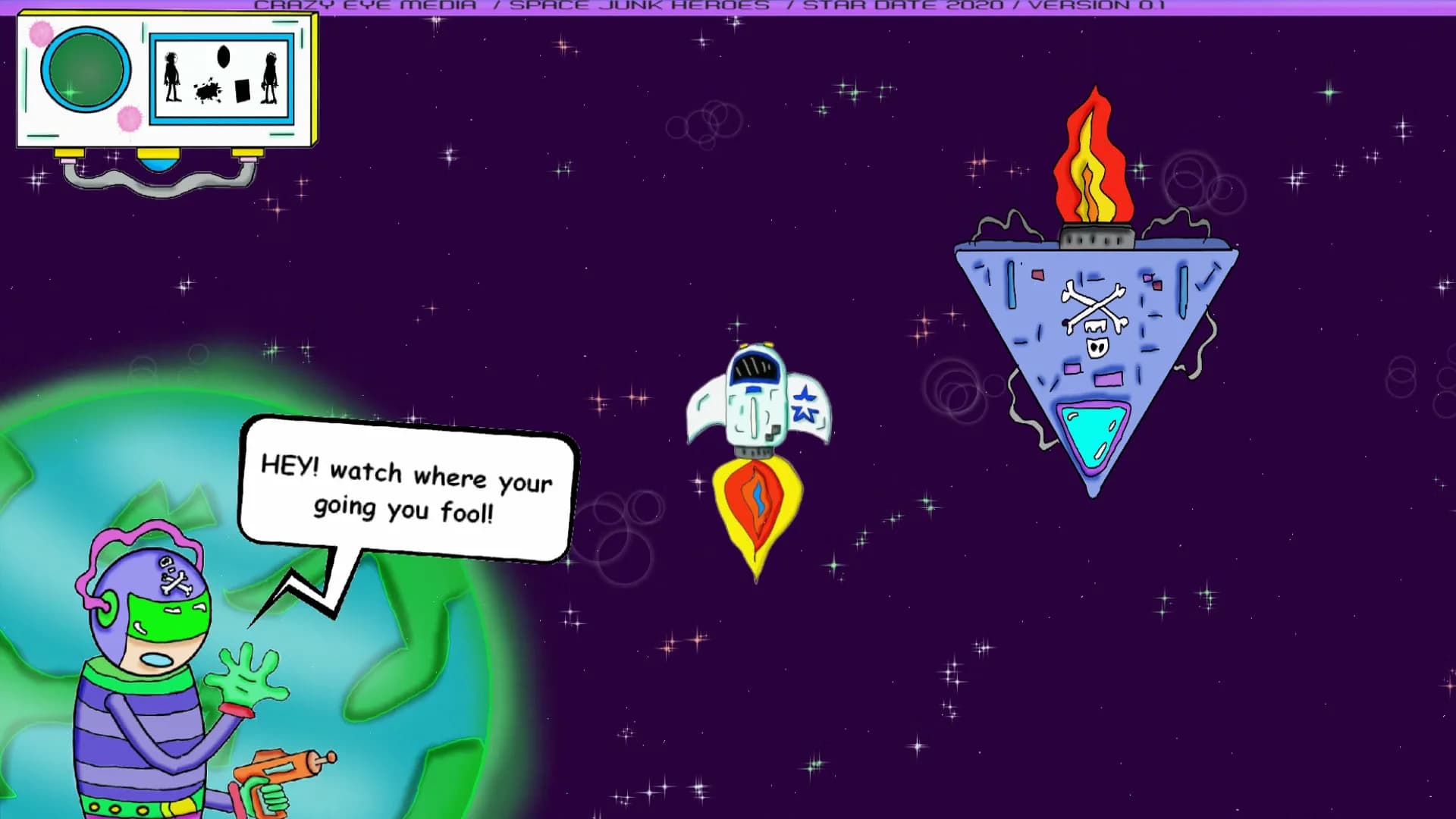 SPACE JUNK HEROES görsel 3